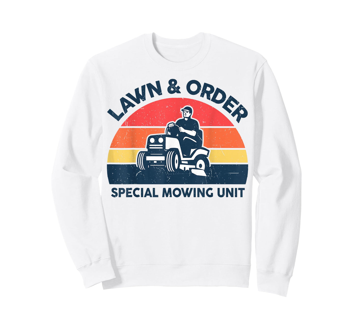 Dad Lawn Order Special Mowing Unit Mower Gift Funny Gardener T-Shirt