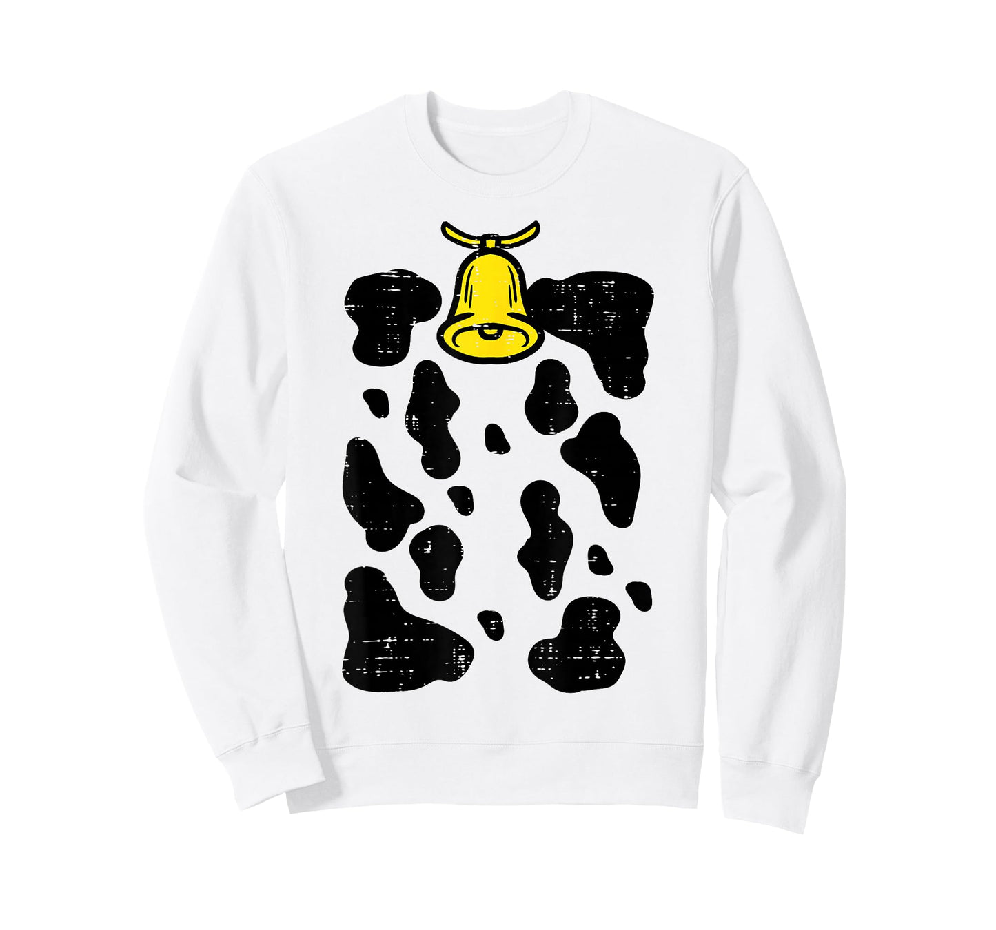 Cow Costume Funny Halloween Farm Animal Farmer Men Women Kid T-Shirt
