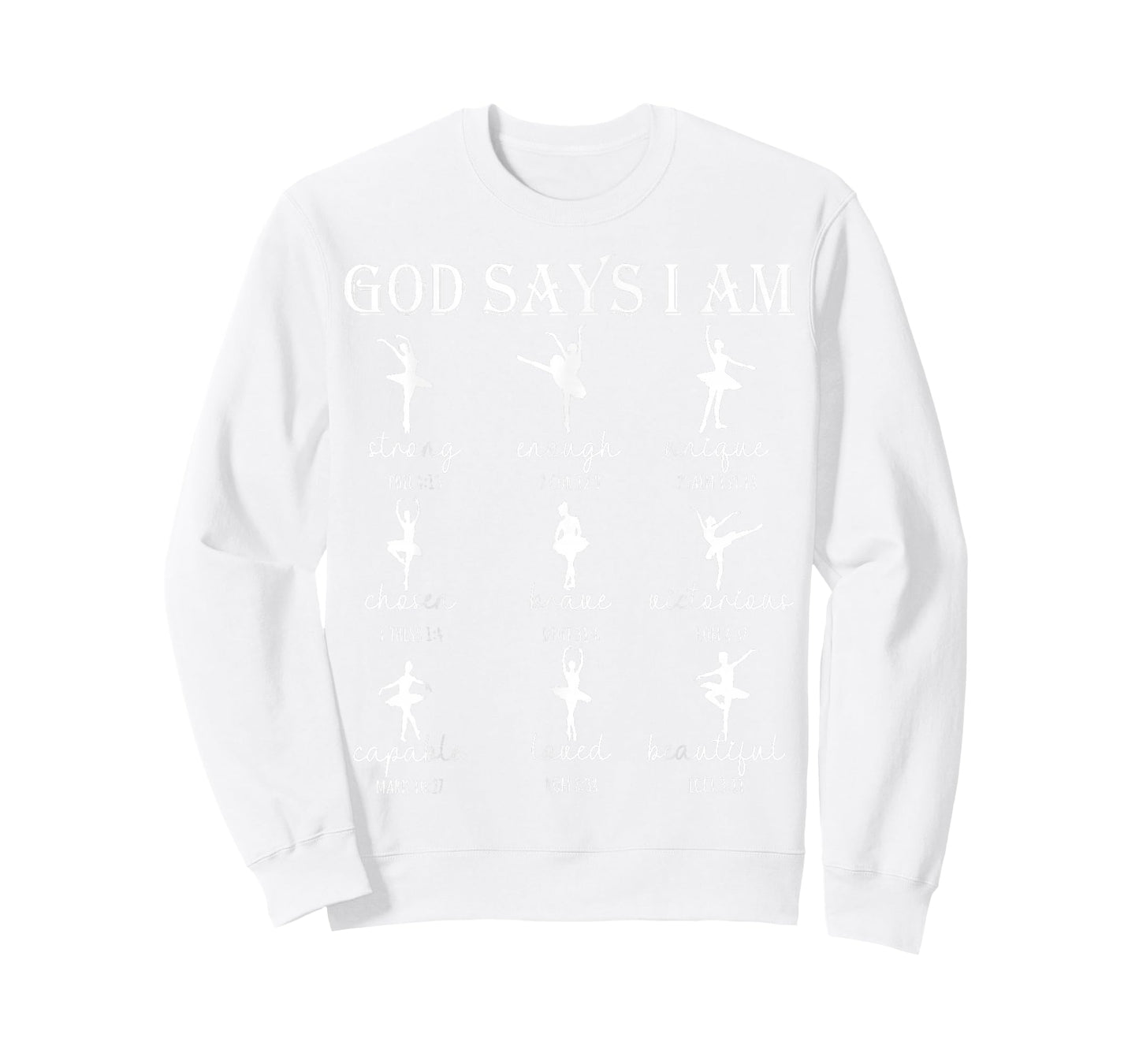 Cute Christian God Says I Am Ballet Dancer Teen Girl Toddler T-Shirt