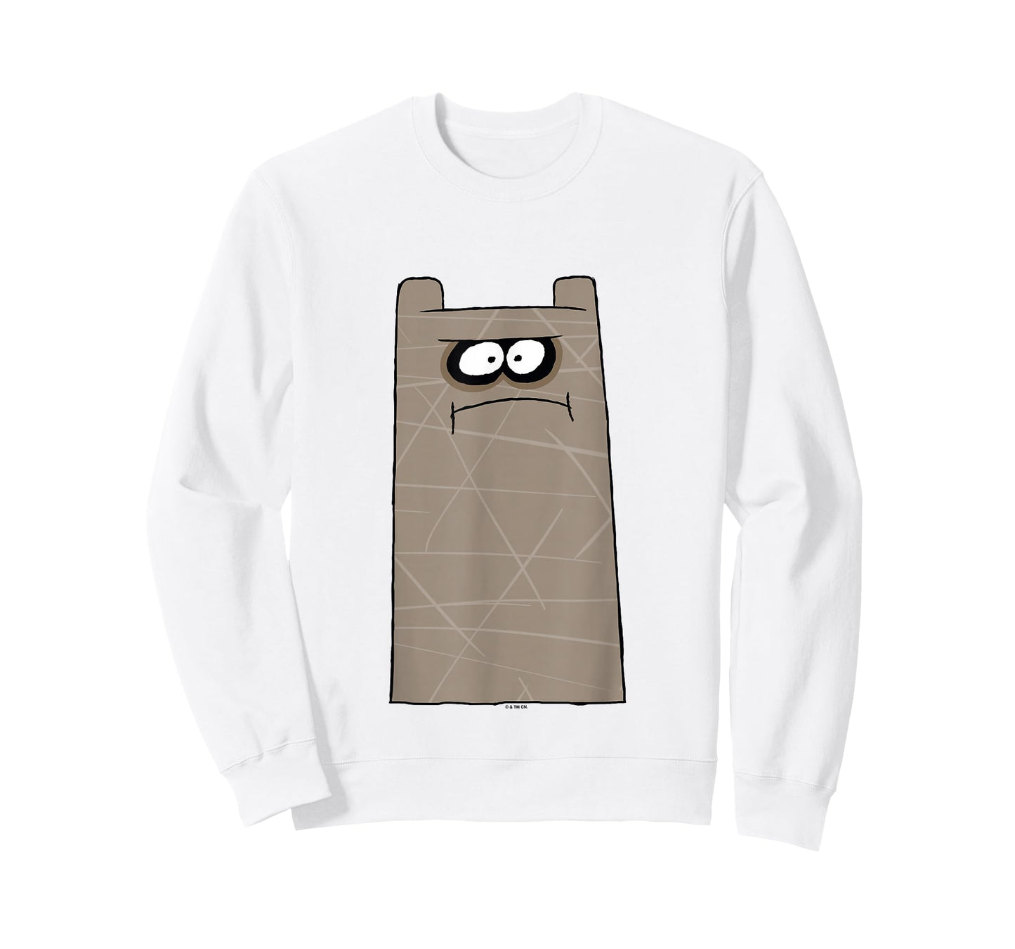 Chowder Shnitzel Big Serious Face Chest Logo T-Shirt