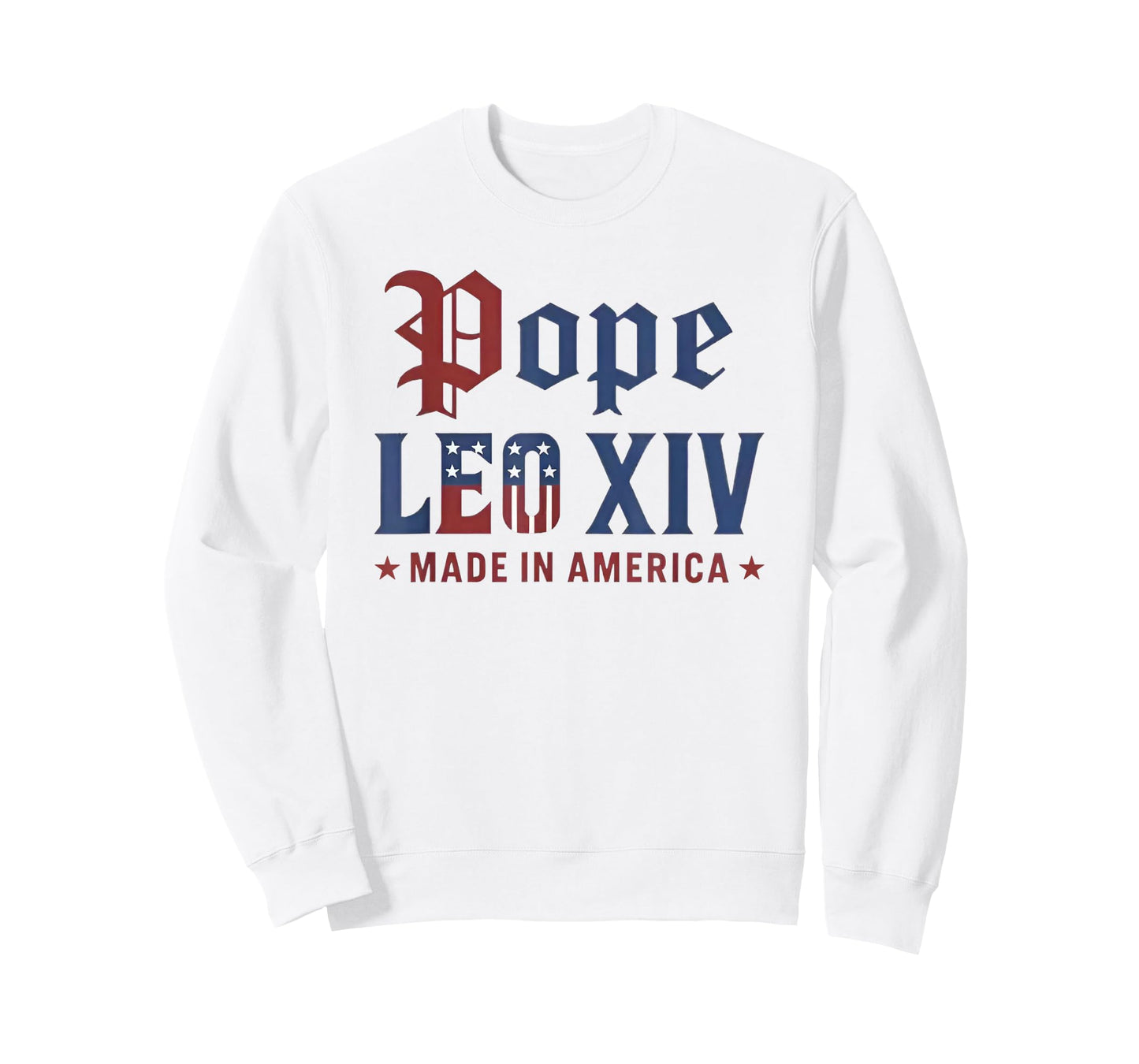 Pope Leo XIV Made In America USA Flag Robert Francis Prevost T-Shirt