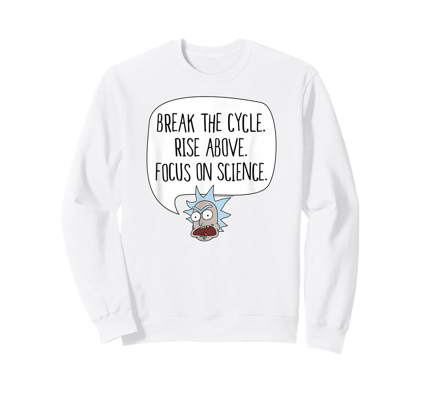 Rick and Morty Break the Cycle. Focus on Science T-Shirt