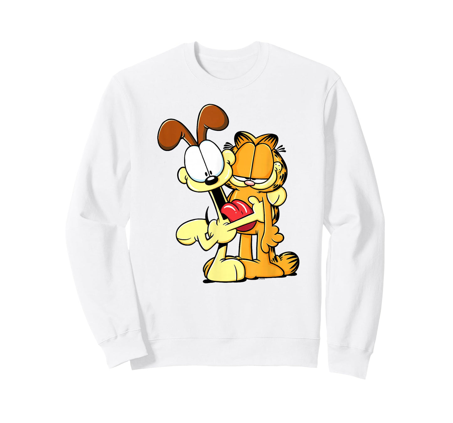 Garfield Cute Odie Hugging Garfield Love Cartoon Cat T-Shirt