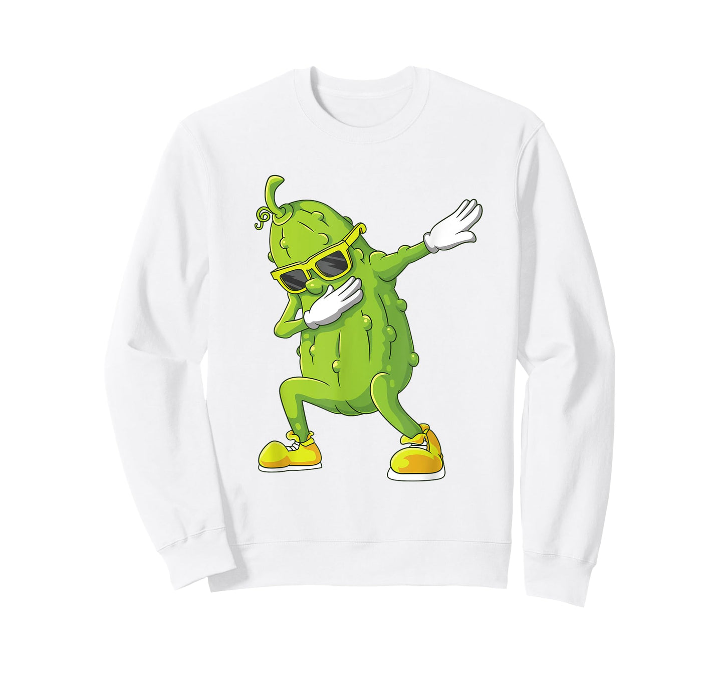 Dab Halloween Pickle Dabbing Dancing Cucumber Costume Party T-Shirt