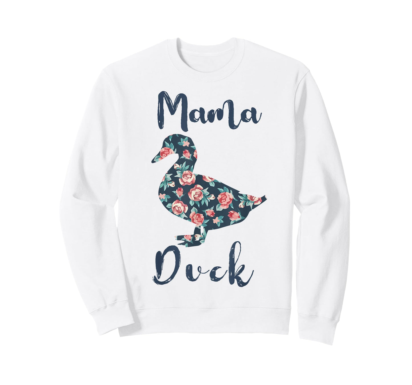 Mama Duck-Shirt Women Farm Mom Funny T-Shirt