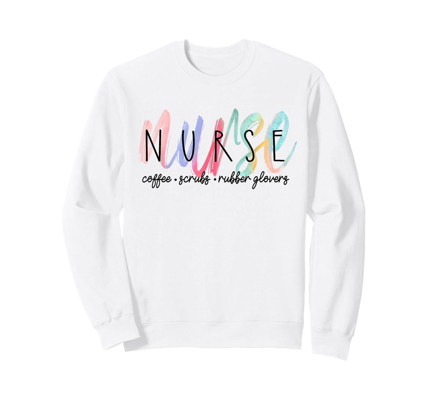 Cute Watercolor Nurse T-Shirt