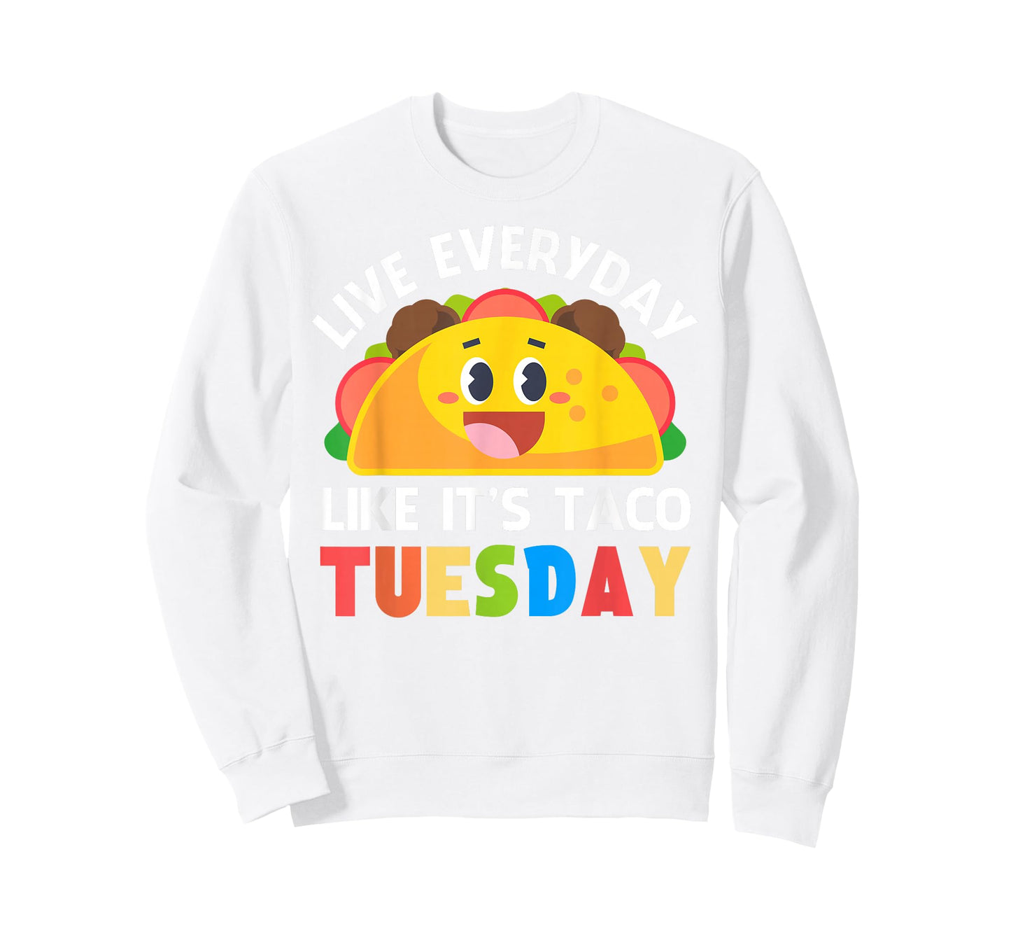 Taco Shirt Women Kids Boys Girls Everyday Like Taco Tuesday T-Shirt