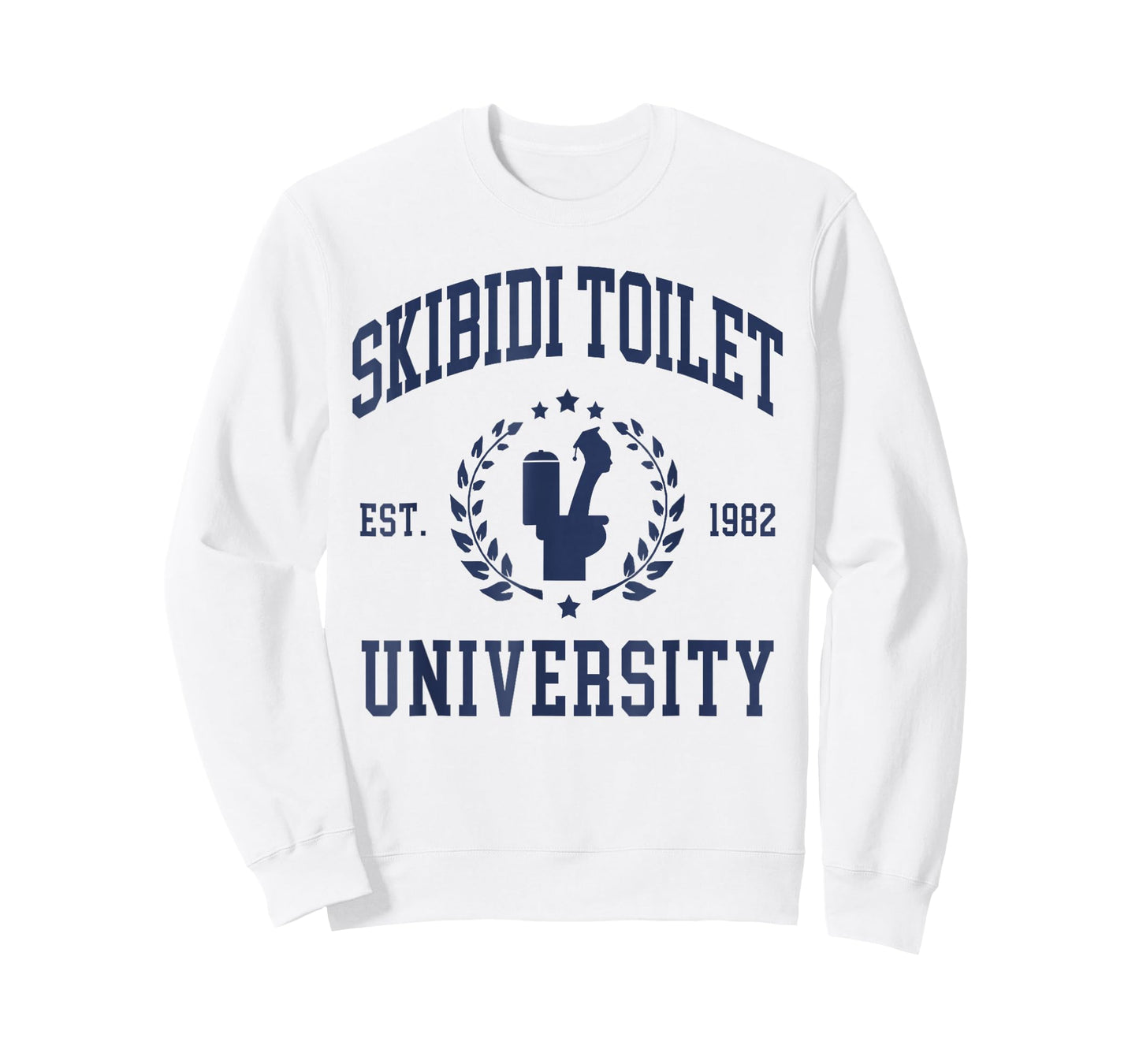 Skibidi Toilet University Funny Skibidi Meme T-Shirt