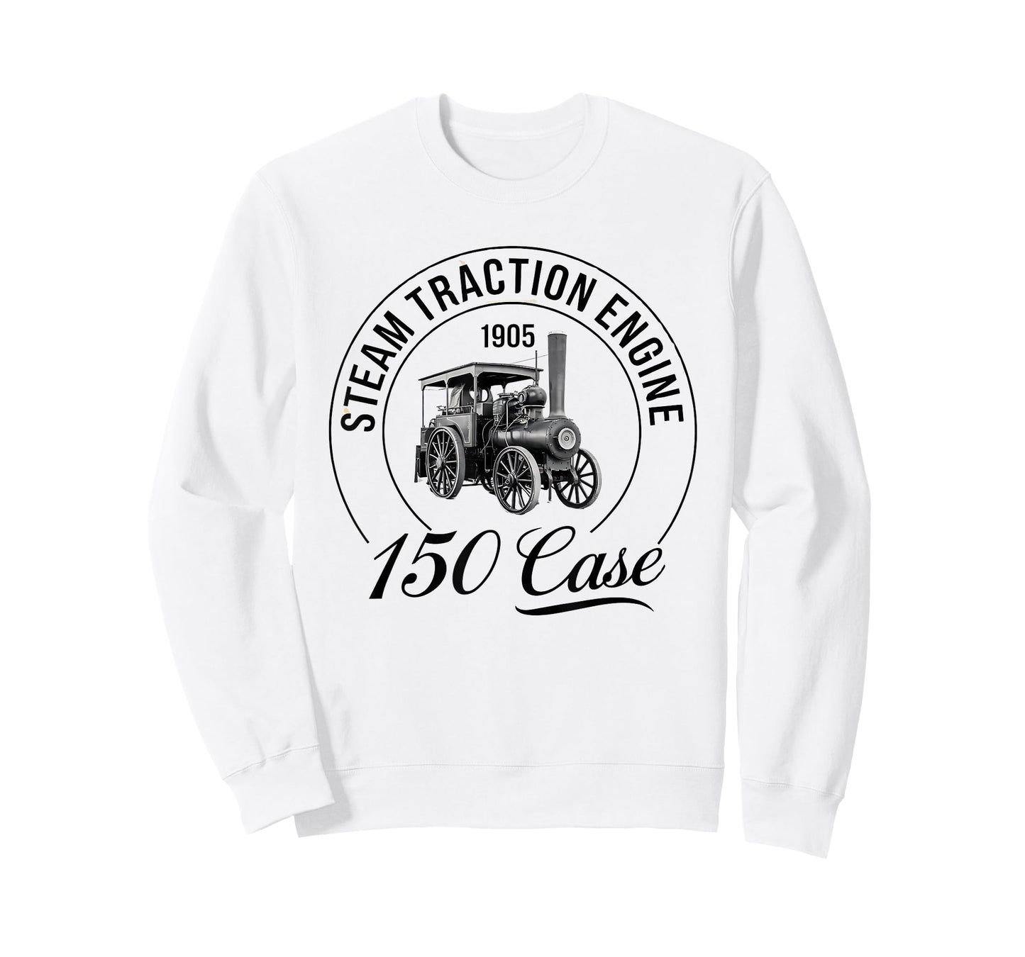 150 Case Steam Traction Engine Vintage Antique Farm Tractor T-Shirt