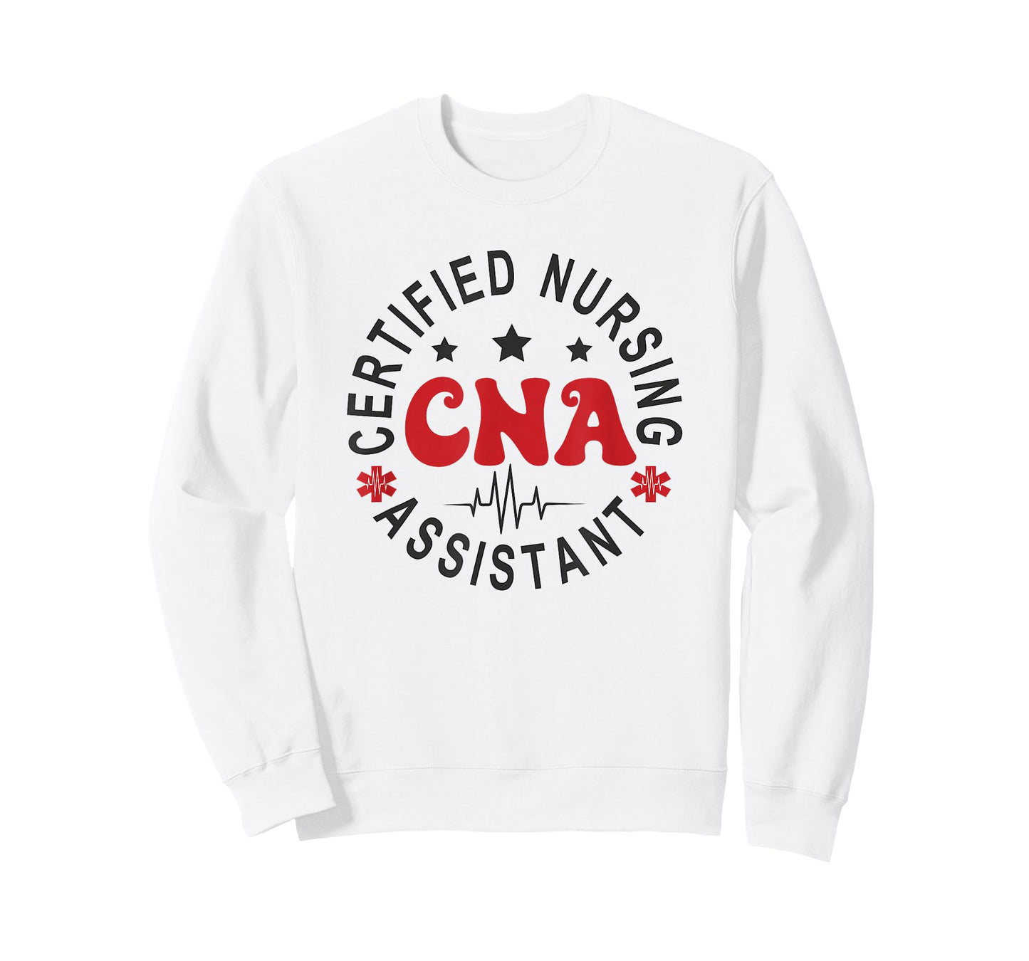 Certified Nurse Assistant Apparel CNA T-Shirt, Unisex-Adults, Short Sleeve, Nursing T-Shirts, Grey, Small