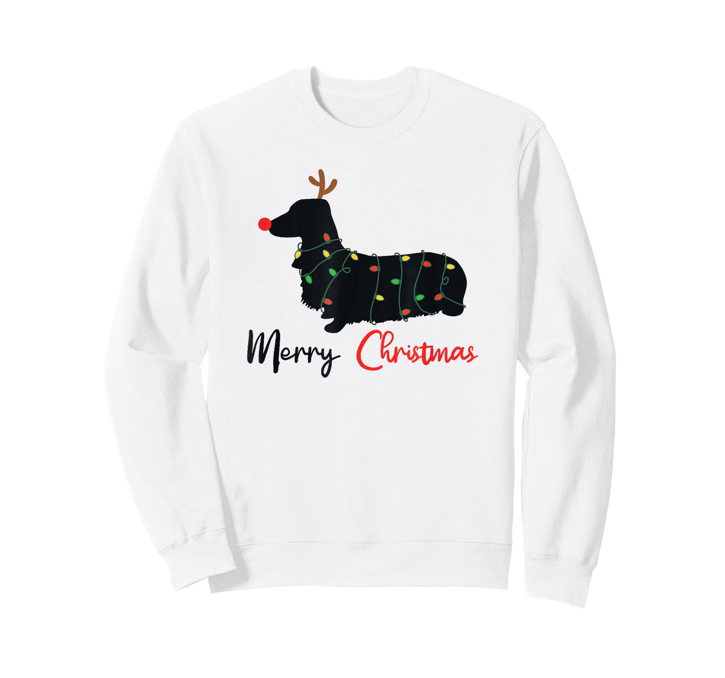 Dachshund Merry Christmas Winter Dogs Christmas T-Shirt