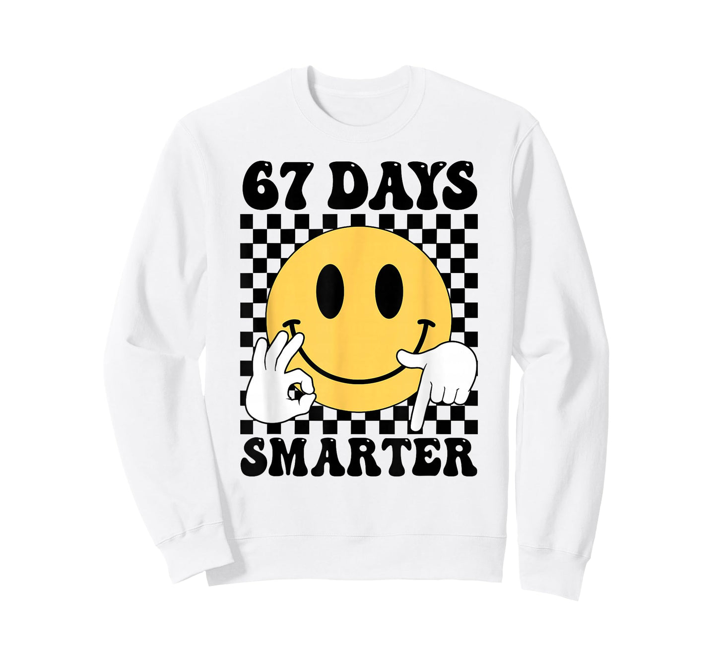 67 Days Smarter Funny Six Seven 6 7 Gen Alpha Slang 67 Meme T-Shirt