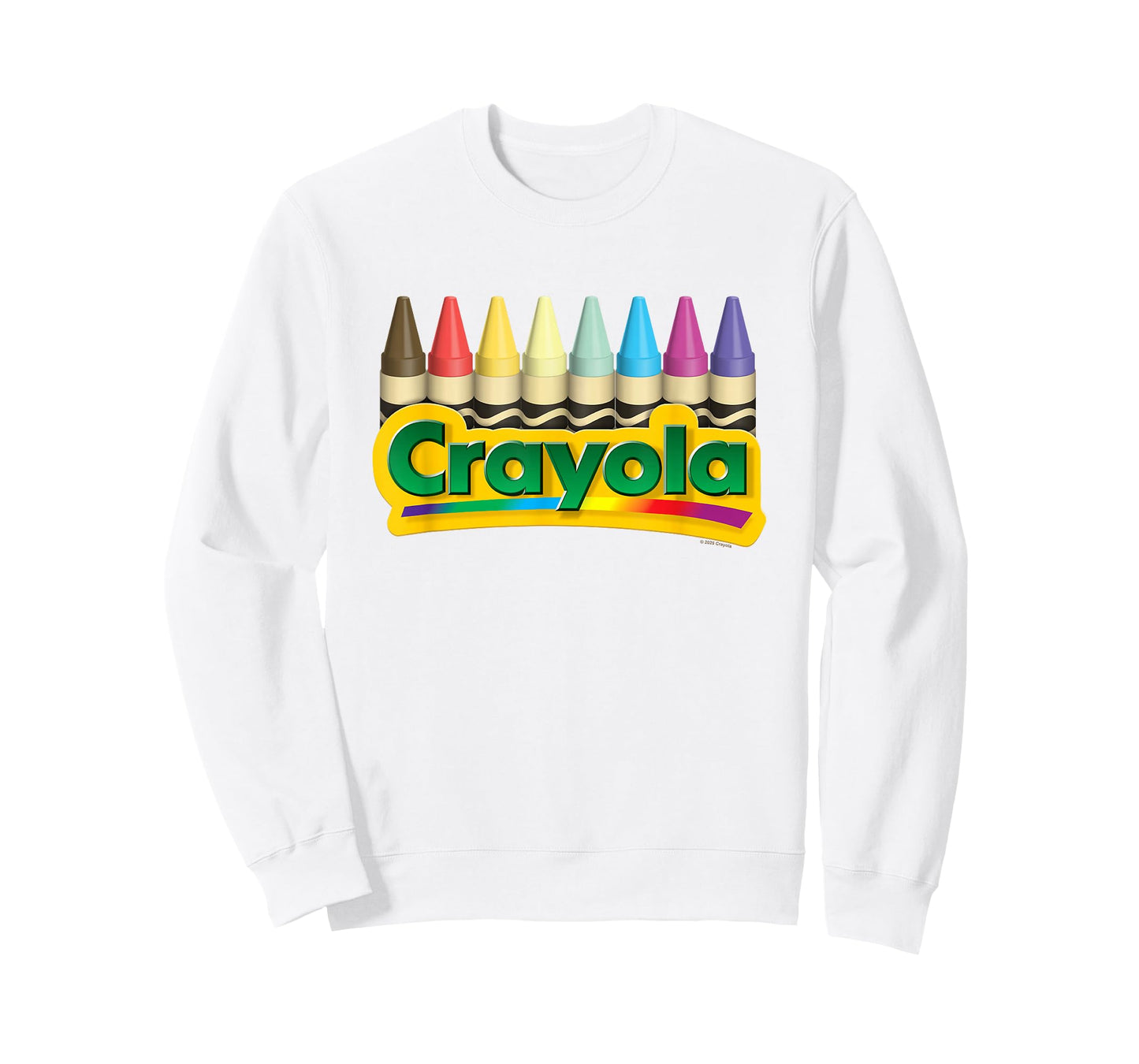 Crayola Flashback 2025 Limited Edition Retro Colors Logo T-Shirt
