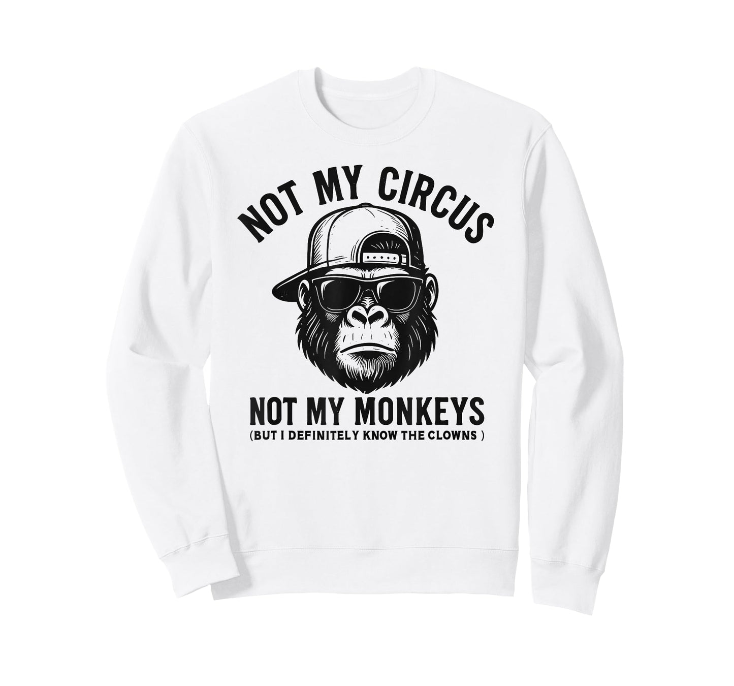 Not My Circus Not My Monkeys, Funny Gorilla Office Worker T-Shirt