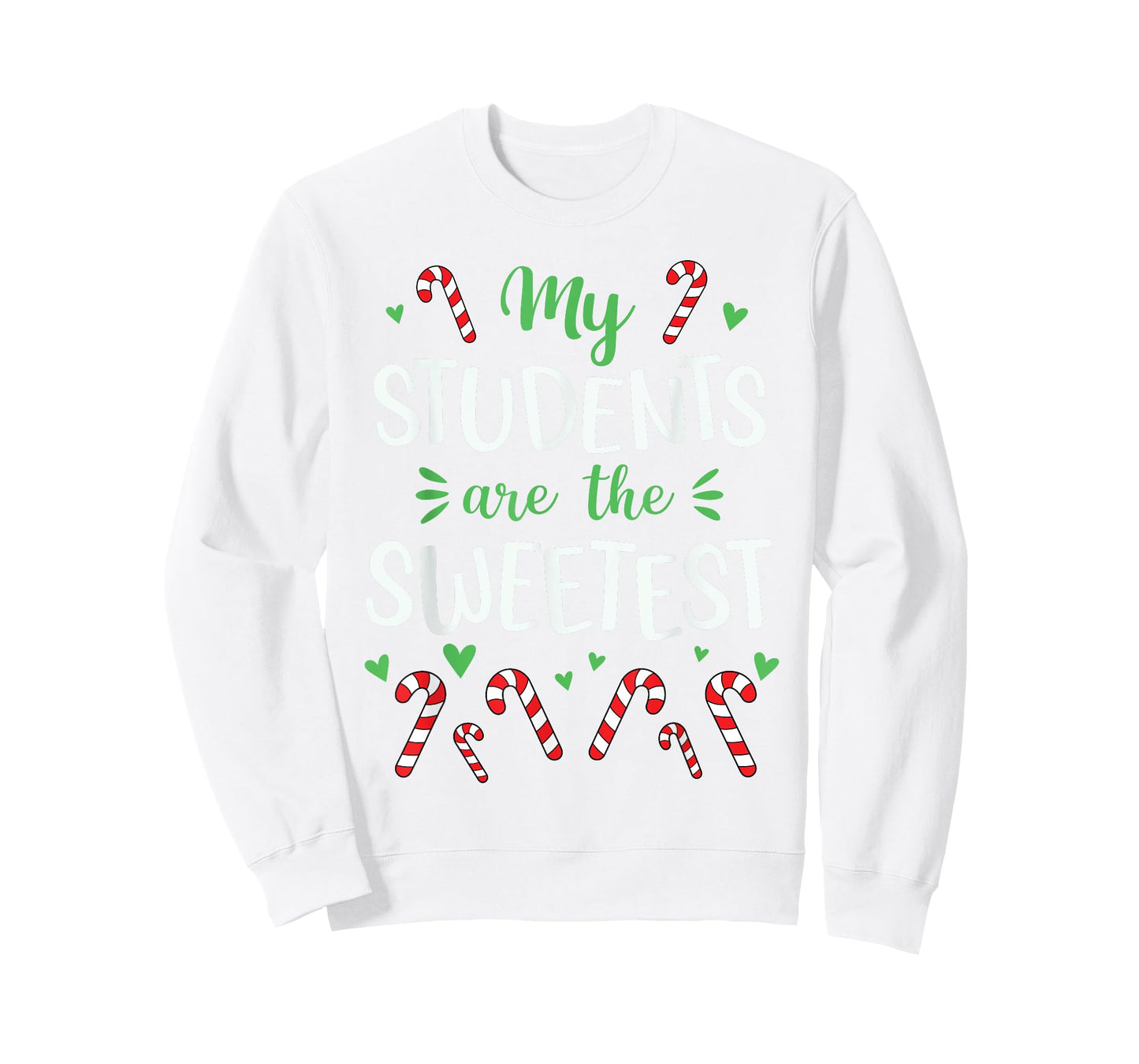 Cute Christmas Quote For Teacher Funny Winter Candy Cane T-Shirt