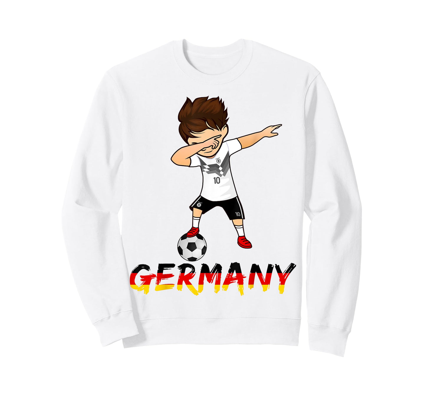Dabbing Germany Soccer T-Shirt Boys German Football Kit Tee