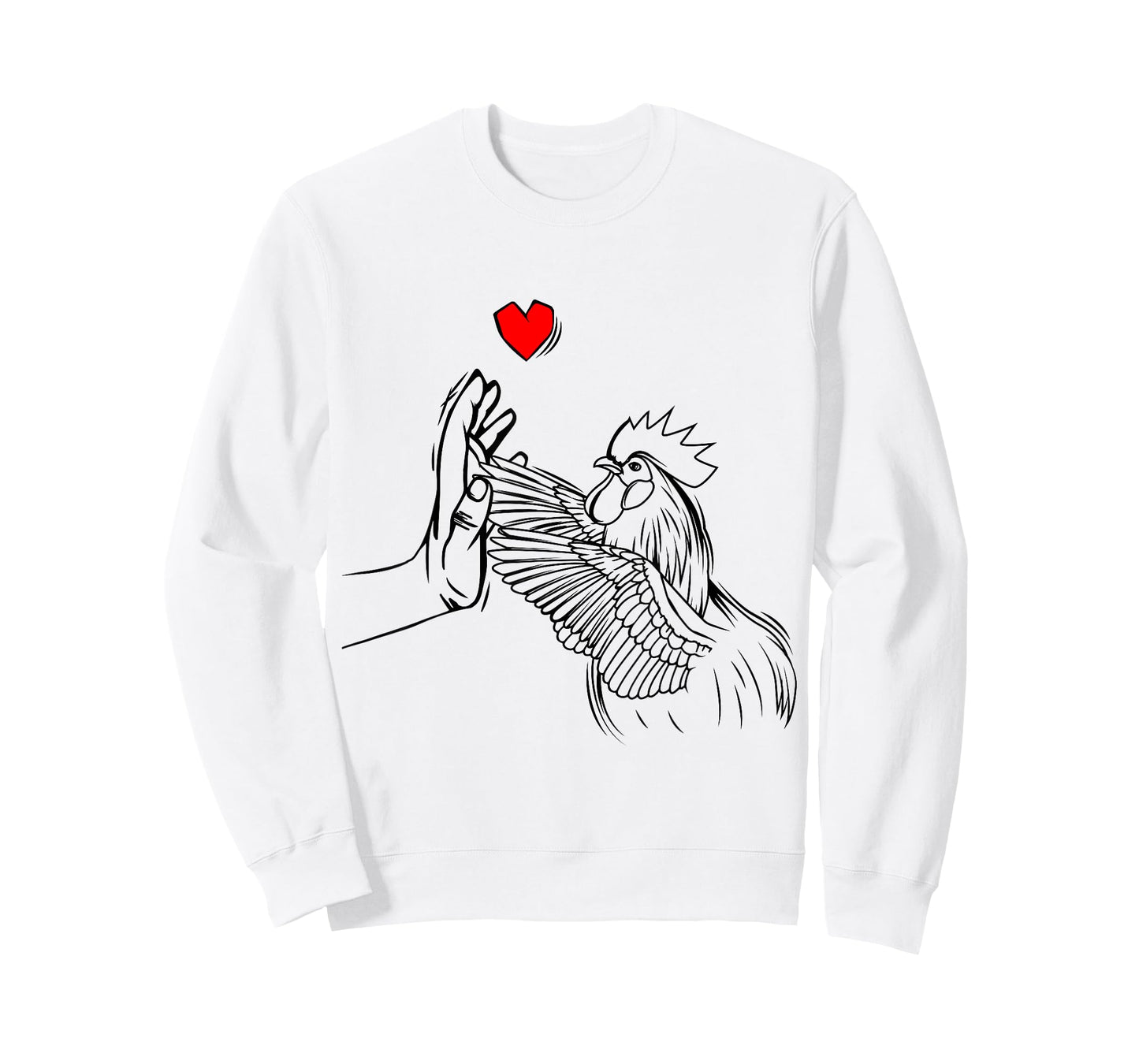 Chicken Love Women Farmer Girls Kids T-Shirt