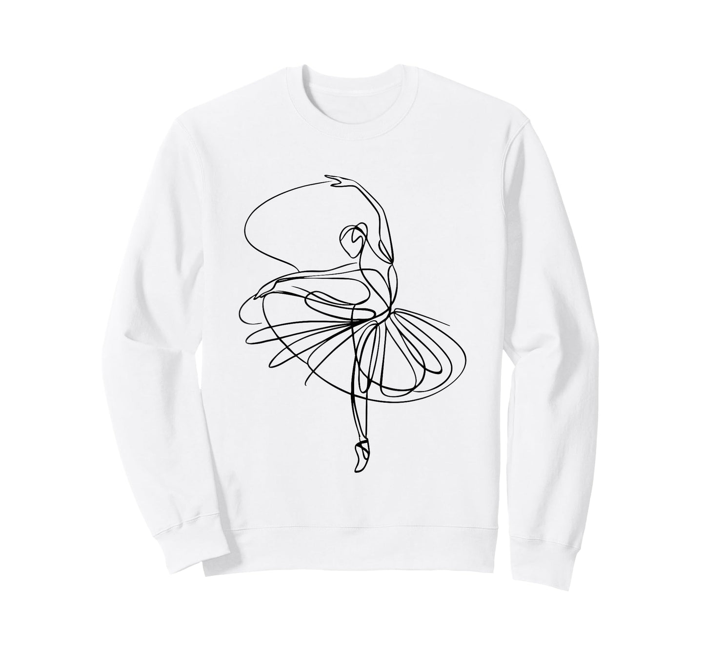 Ballet Dancer Dancing Ballerina Minimalist Dance Women Girls T-Shirt