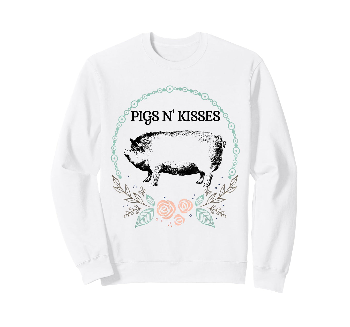 Cute Pot Belly Pig Shirt-Pigs N Kisses Pig Lovers Gifts T-Shirt