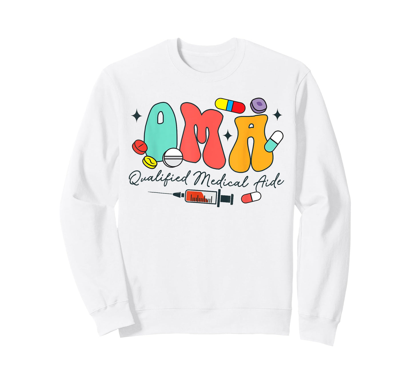 Certificated Medication Aide QMA Qualified Medical Aide T-Shirt