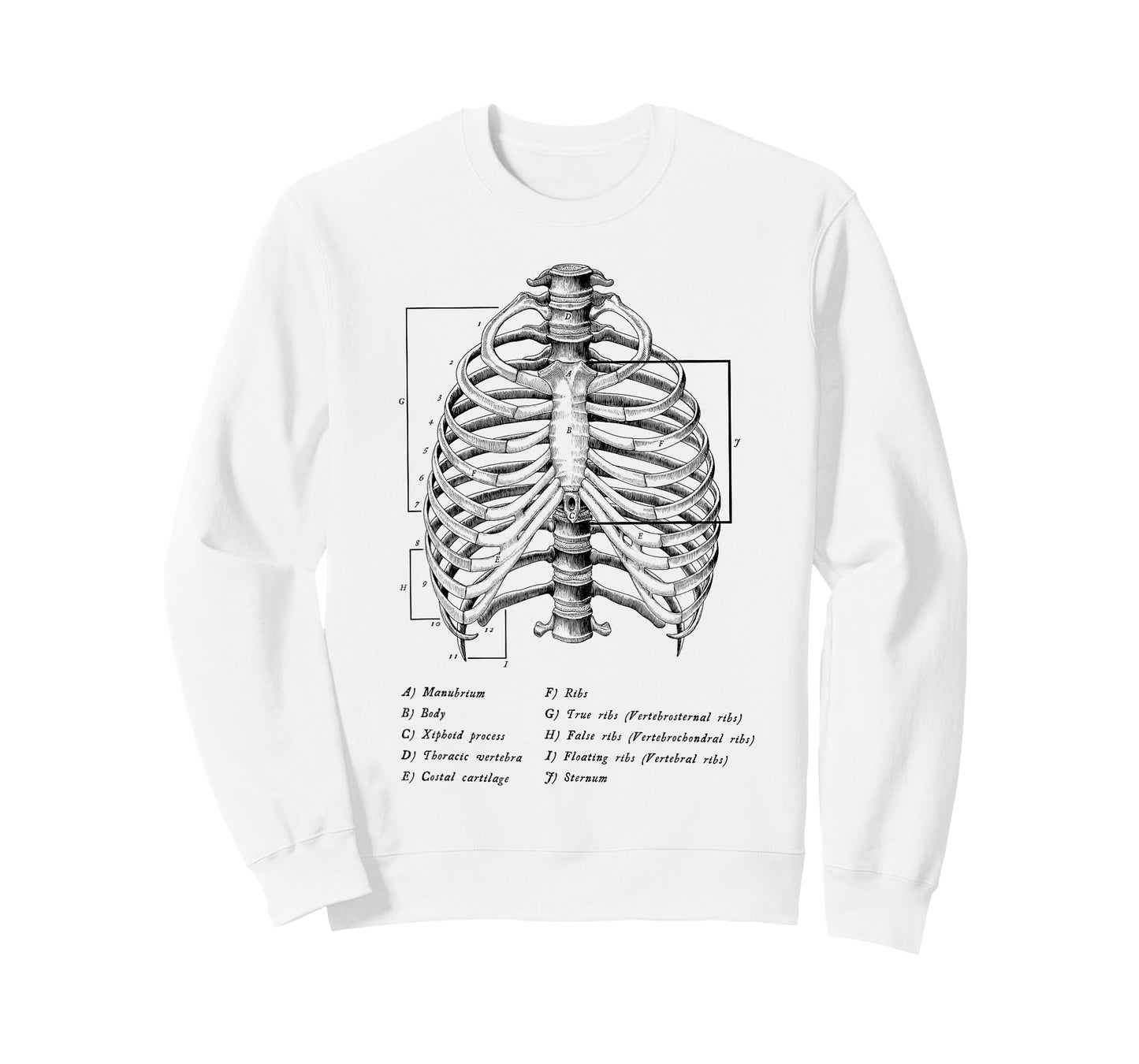 Anatomy Anatomical Med School Student Gifts Medicine Doctor T-Shirt