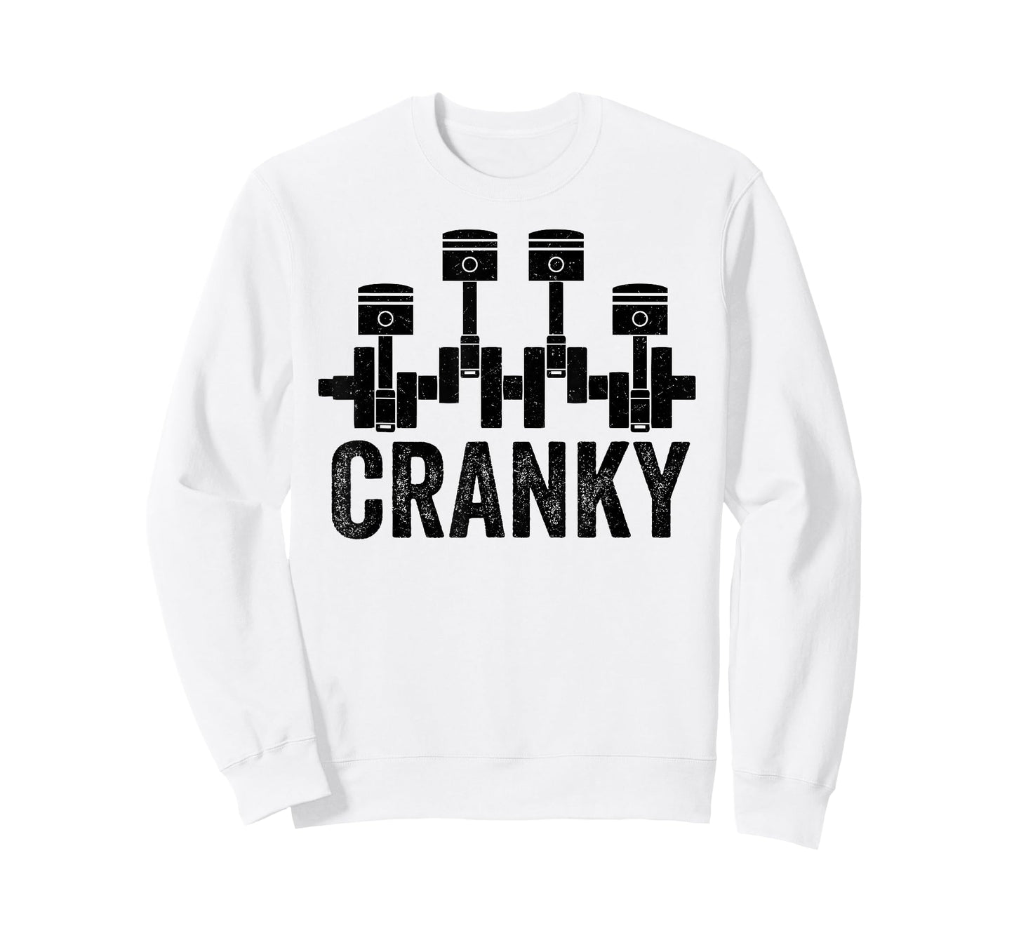 Cranky Car Engine Crankshaft Cars Lover Mechanics Father Day T-Shirt