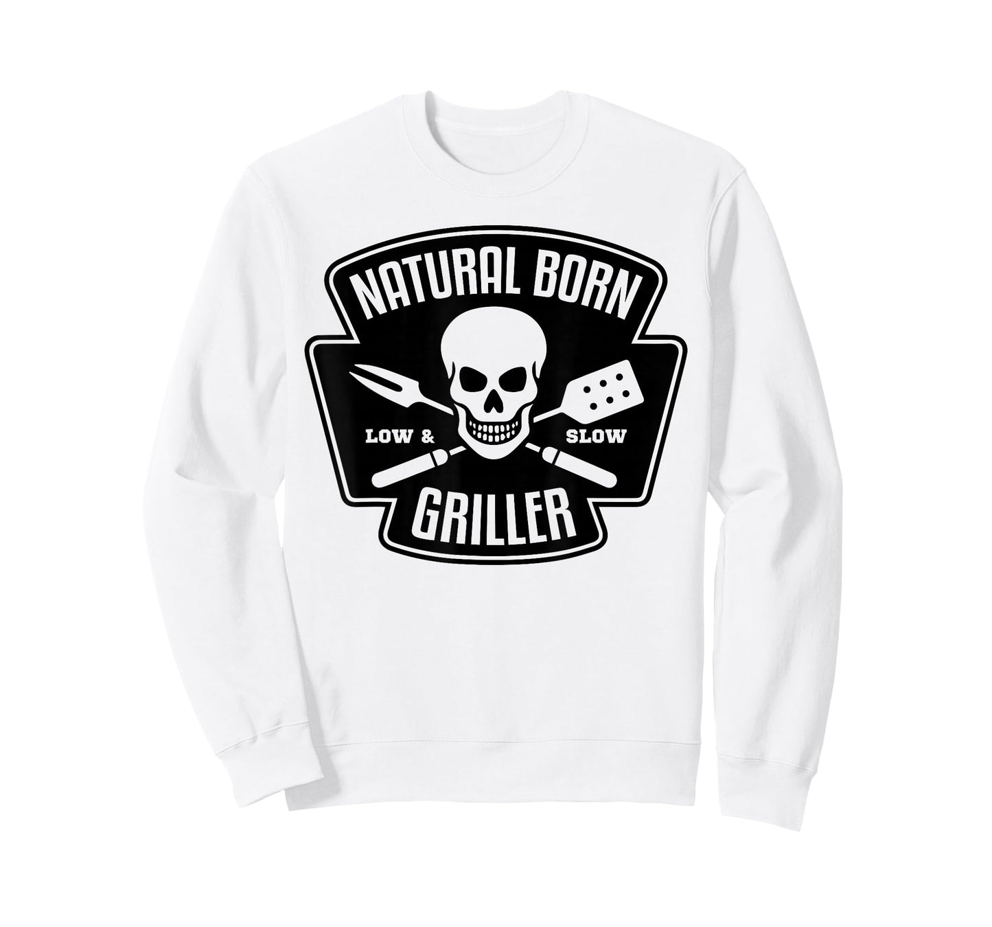 Barbecue Natural Born Grillmeister Griller Grill Gift T-Shirt