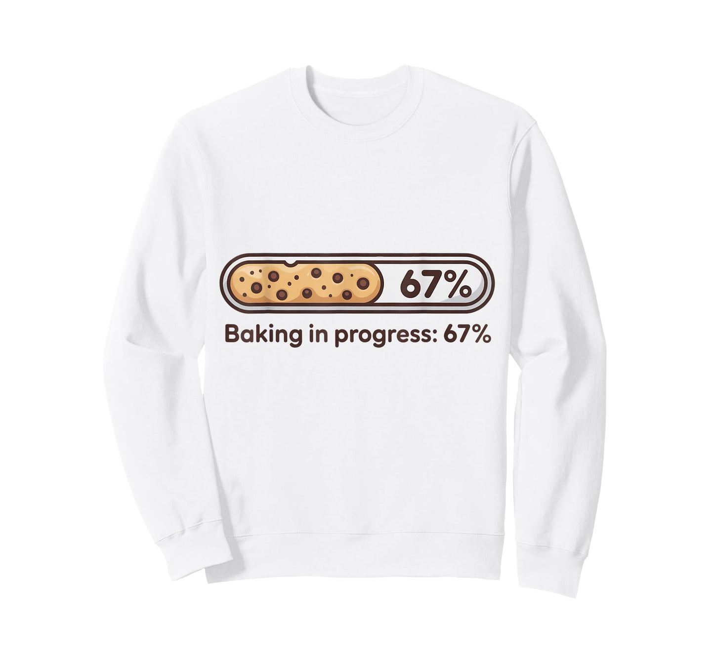 67 Cookies Baking in Progress Bar Six Seven Kitchen Meme T-Shirt