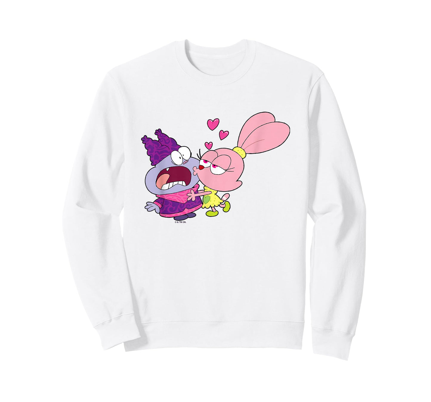 Chowder Valentine's Day Panini Kissing A Terrified Chowder T-Shirt