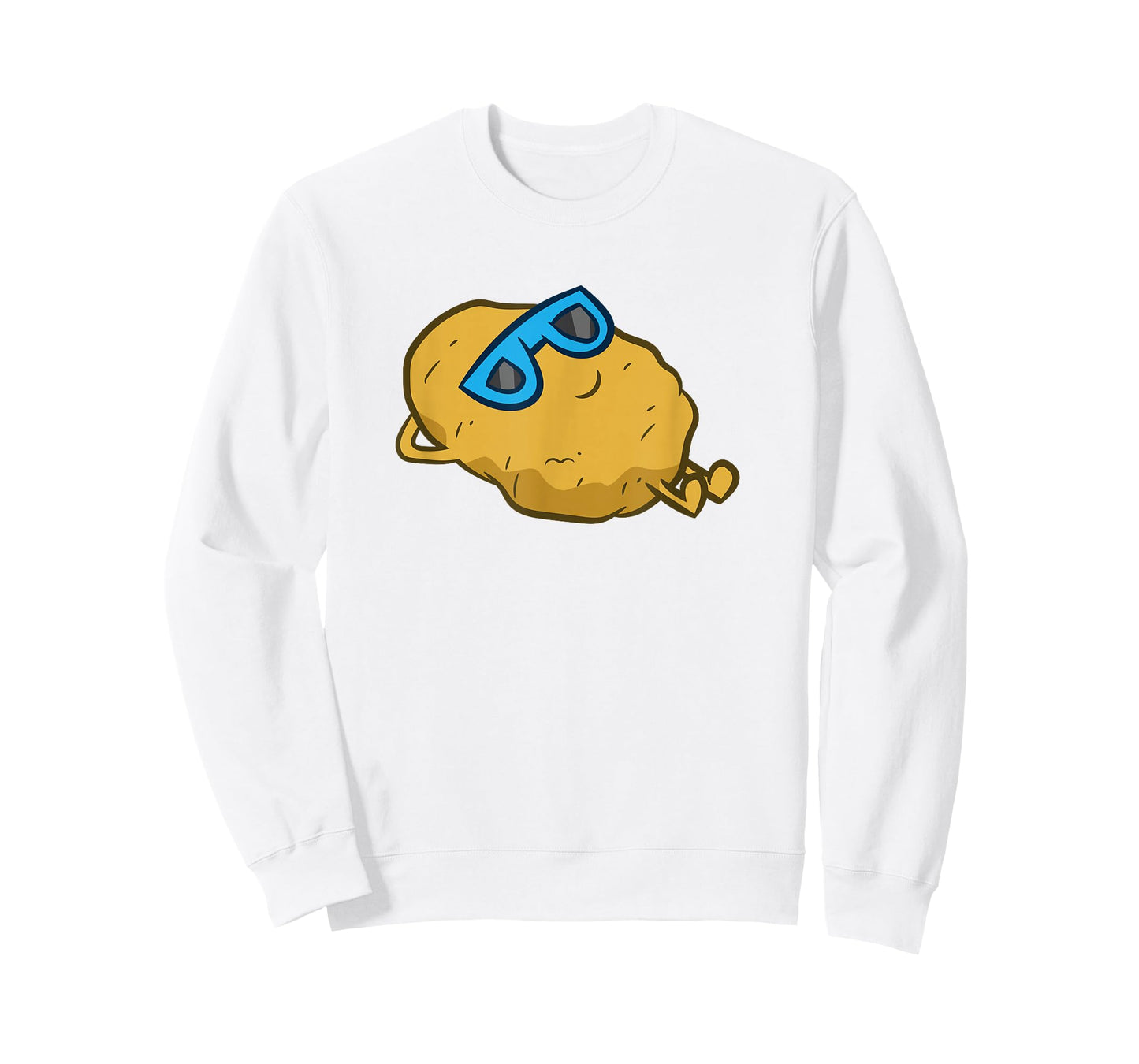 Cute Potato With Sunglasses Relaxing Potato T-Shirt