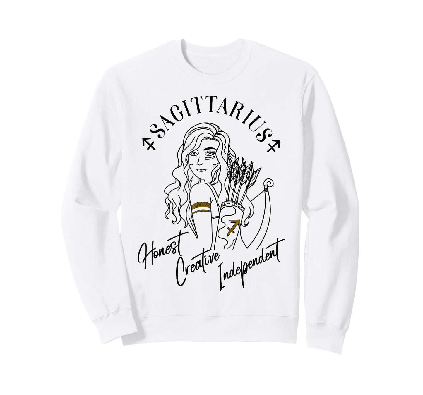 Sagittarius Woman Zodiac Gift for Sagittarius Traits T-Shirt