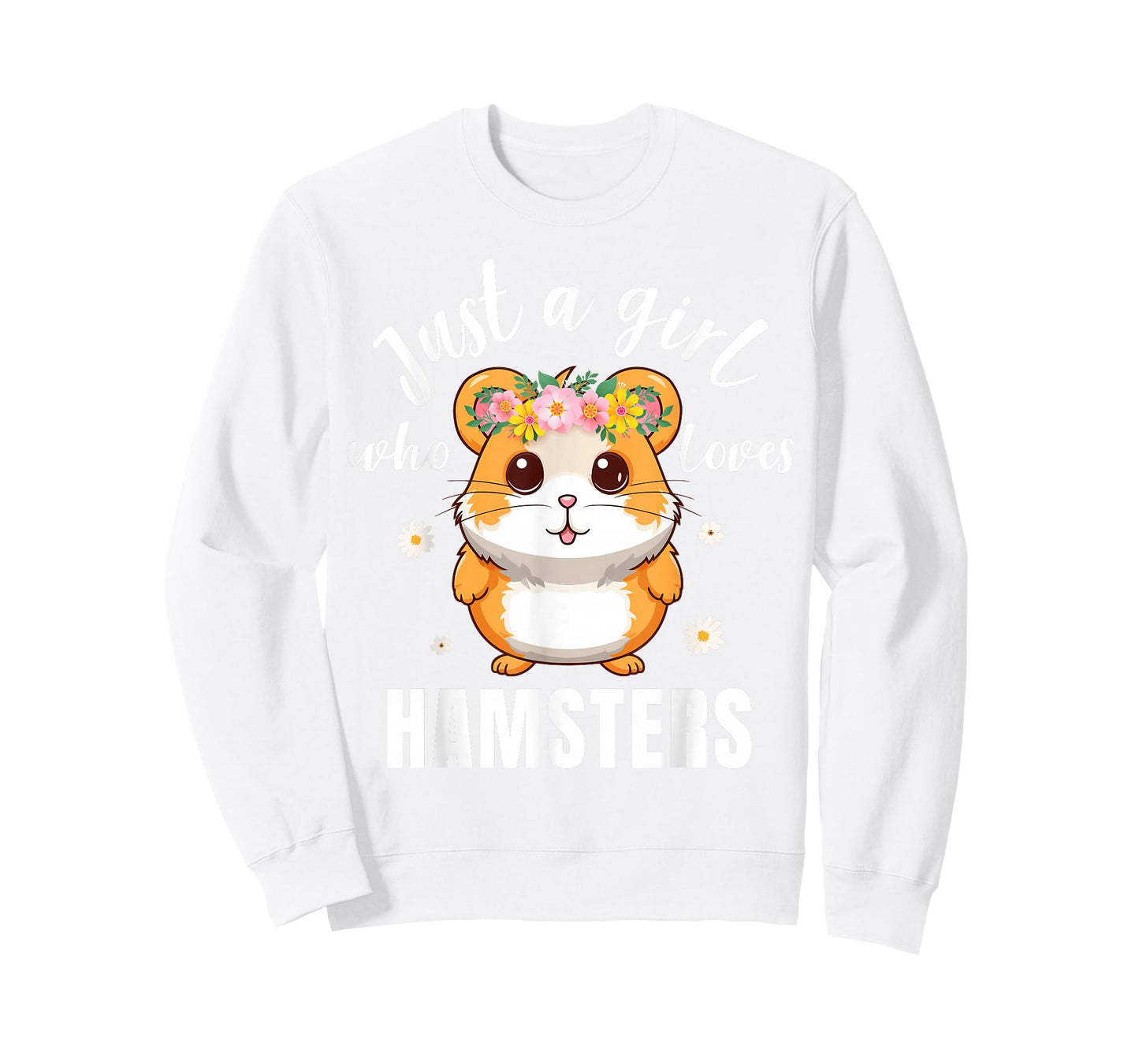 Hamster Shirt Kids Girls Just a Girl Who Loves Hamsters T-Shirt