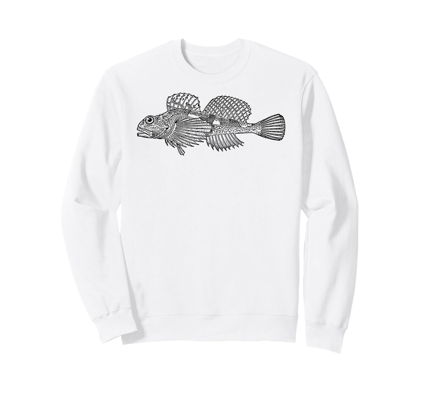 Sculpin Fish Vintage Freshwater Retro Eighties T-Shirt