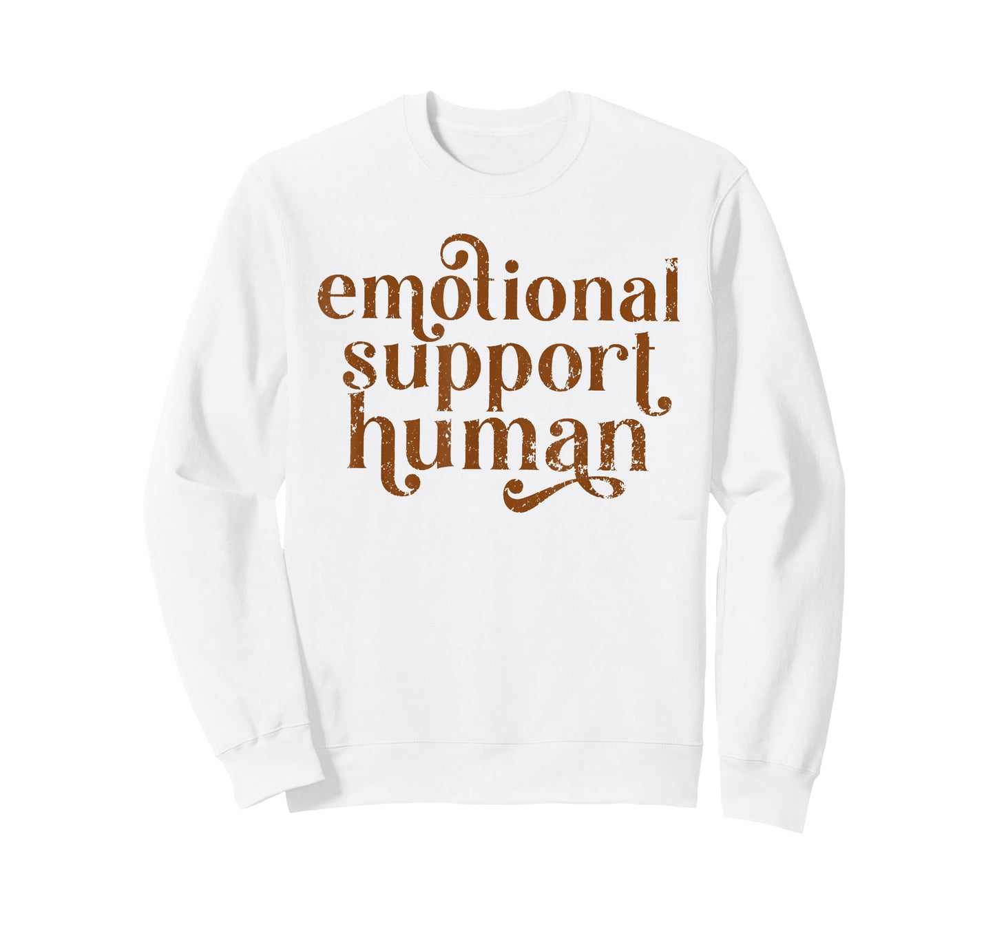 Emotional Support Human Graduation New Therapist Credentials T-Shirt