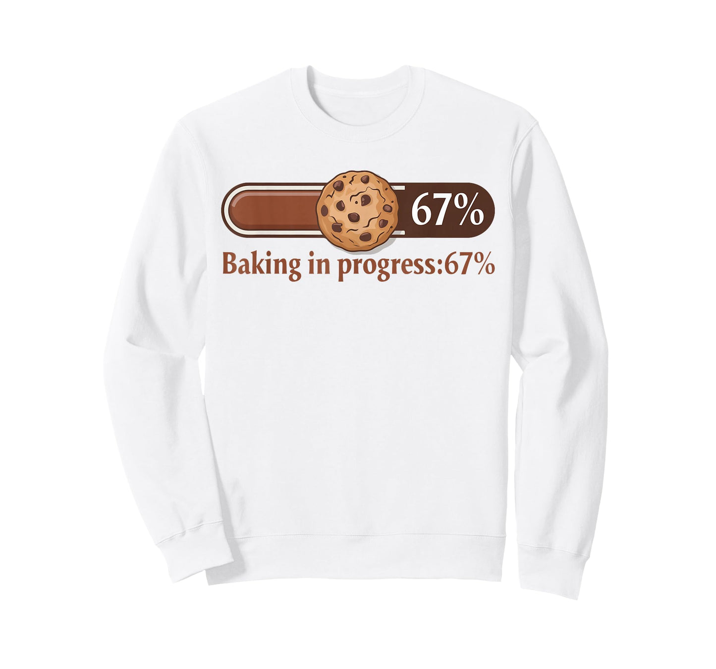 67 Cookies Baking in Progress Bar Six Seven Kitchen Meme T-Shirt