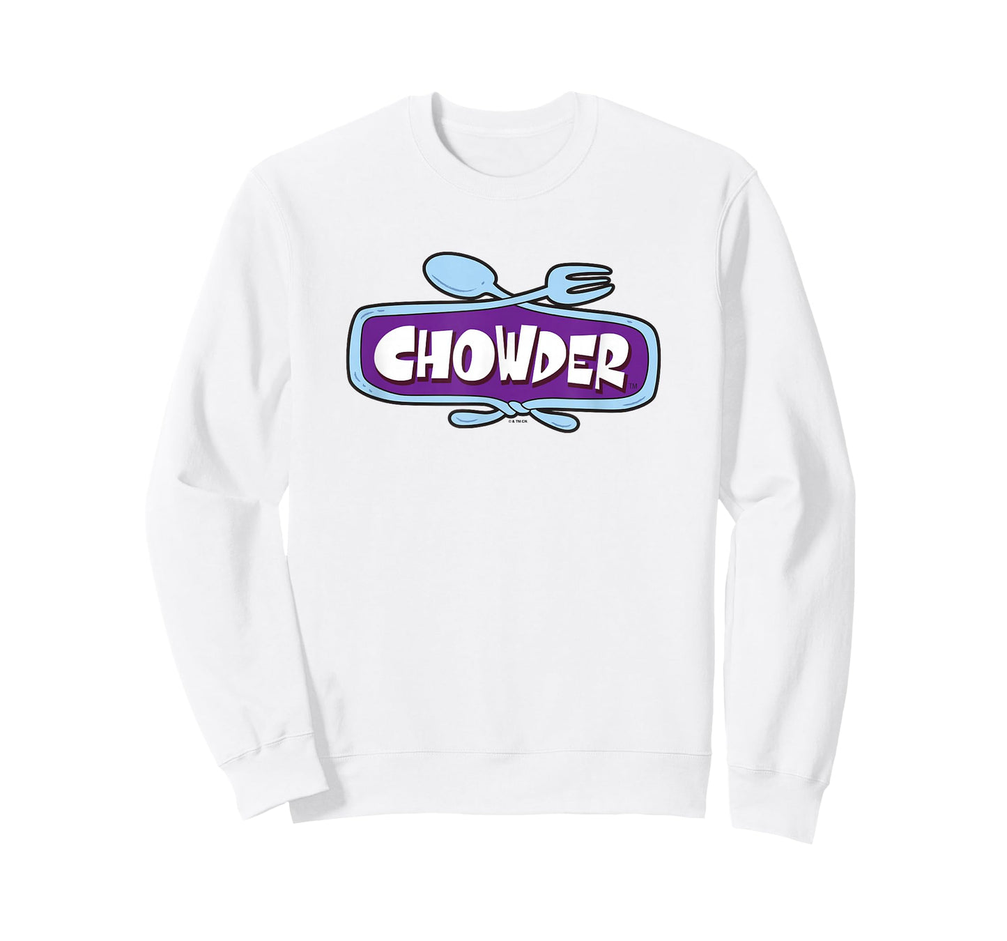 Chowder Classic Cartoon Stylized Chest Logo T-Shirt