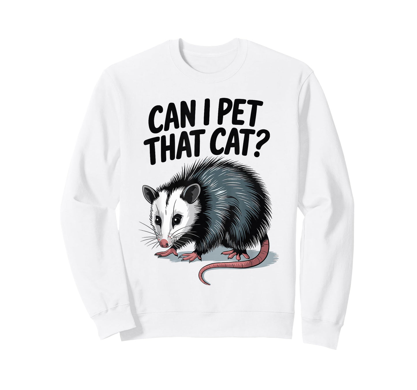 Can I Pet That Cat Opossum T-Shirt