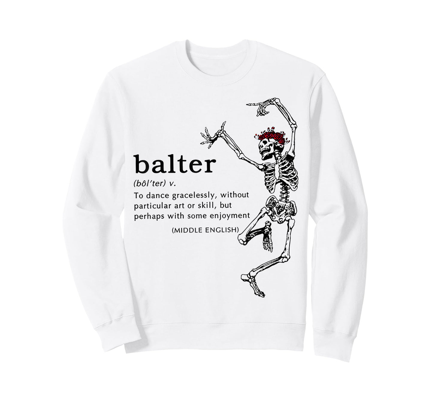 Balter Definition Skeleton Dancing T-Shirt