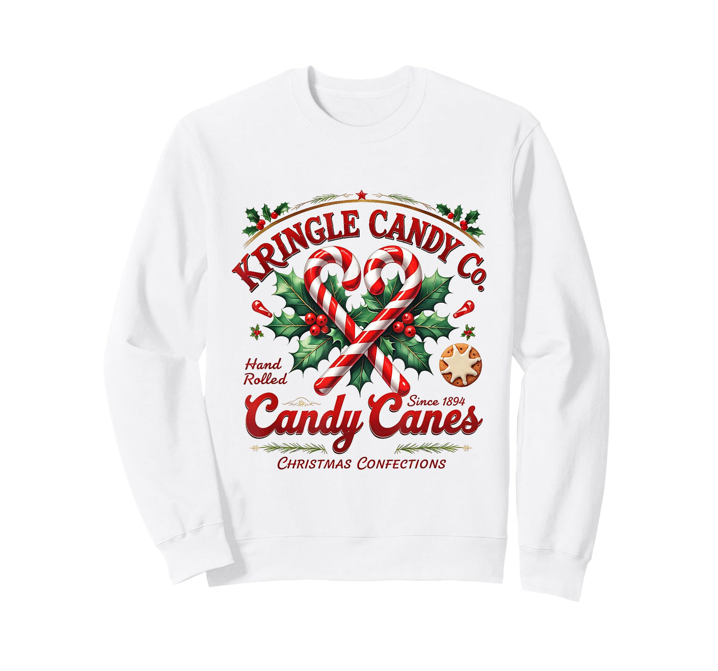 Christmas Old Fashioned Candy Company Handmade Nostalgic T-Shirt