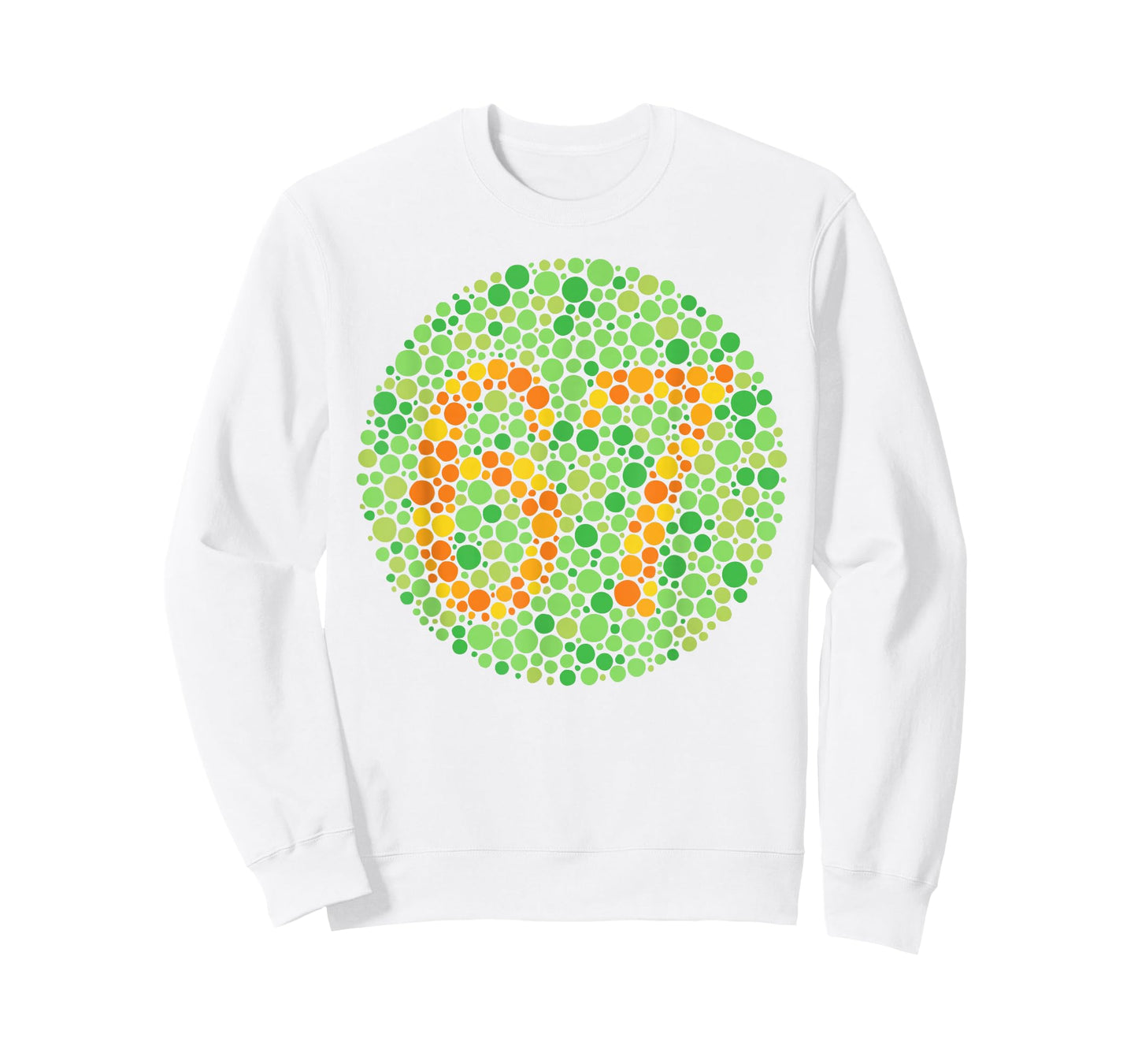 Color Blind Test 67 Six Seven Polka Dot Teacher Nurse Kids T-Shirt