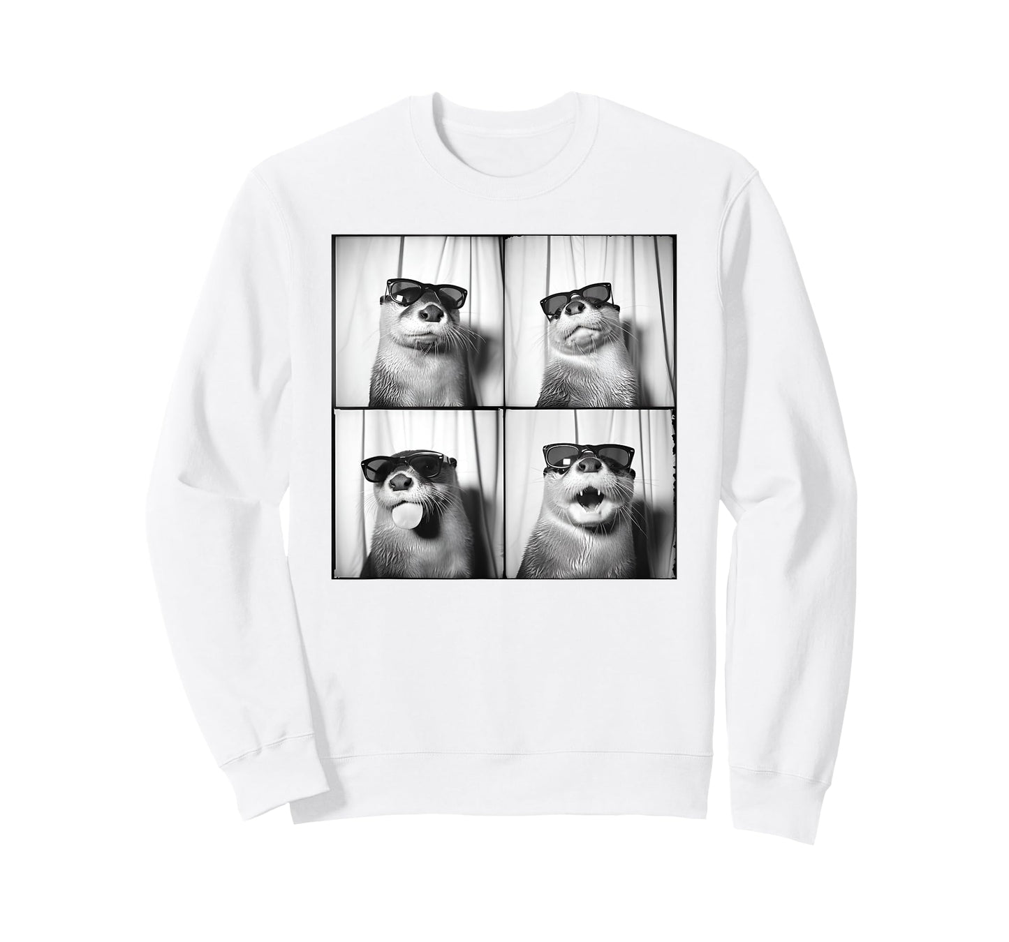 Funny Otter in Sunglasses Love Otters Sea Otter Lover T-Shirt