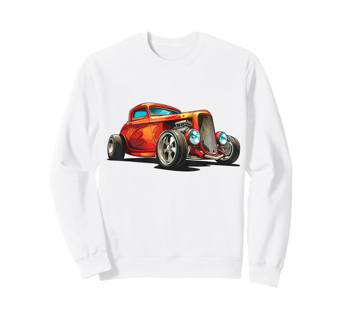 Classic Hotrod Retro Car Illustration Hotrod T-Shirt