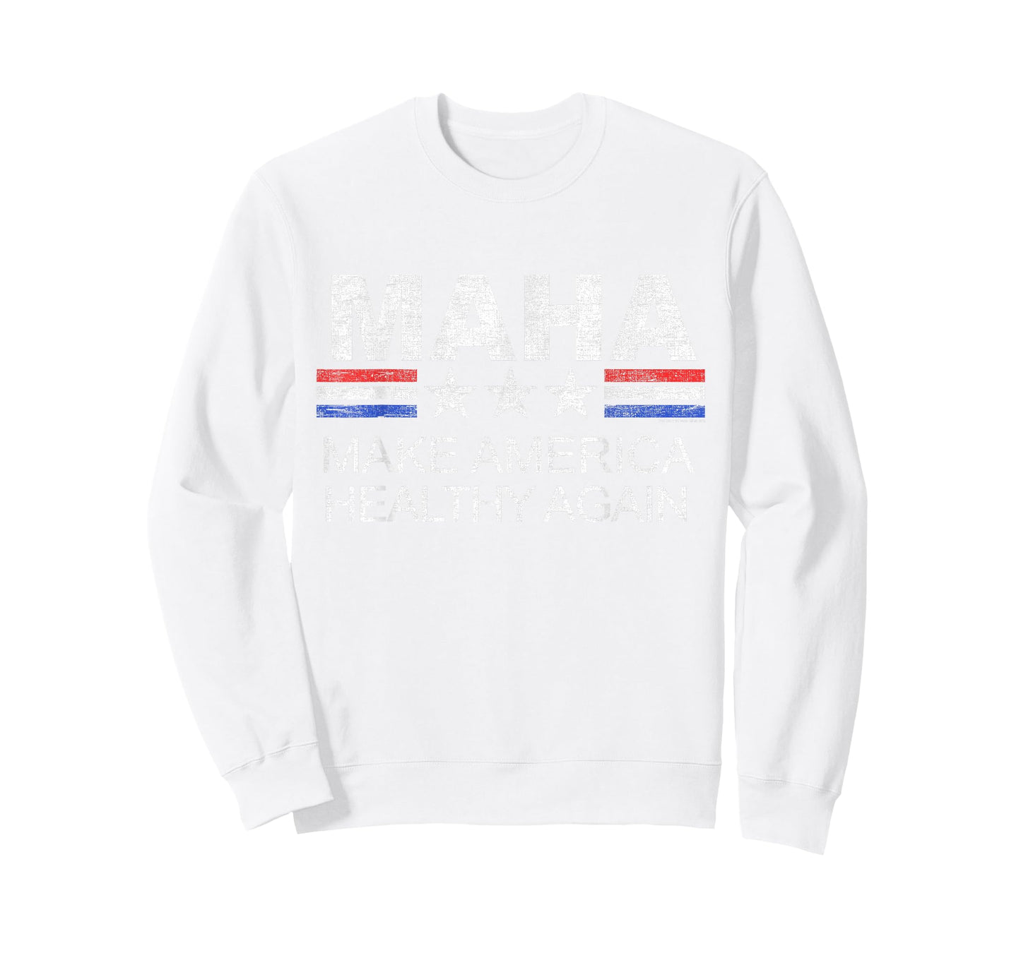MAHA Make America Healthy Again Vintage Patriotic Anti Vax T-Shirt