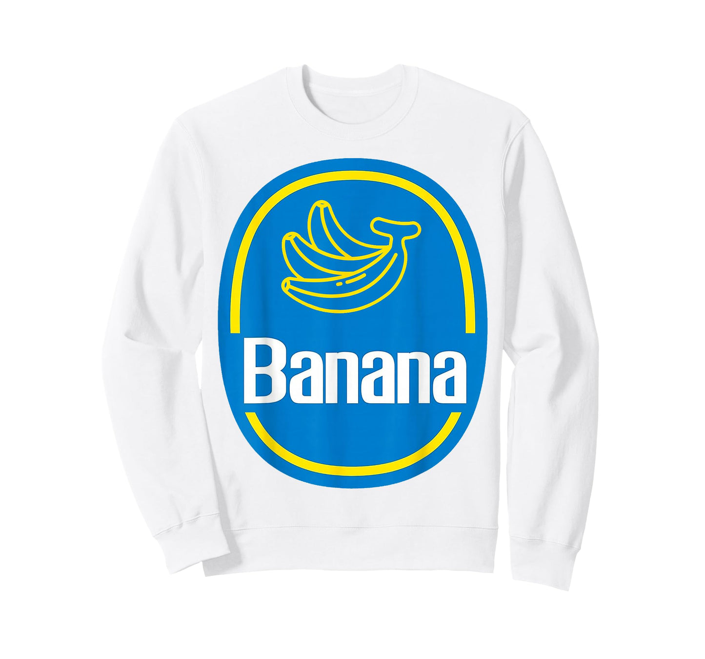 Banana Sticker Fruit Lazy Halloween Costume T-Shirt