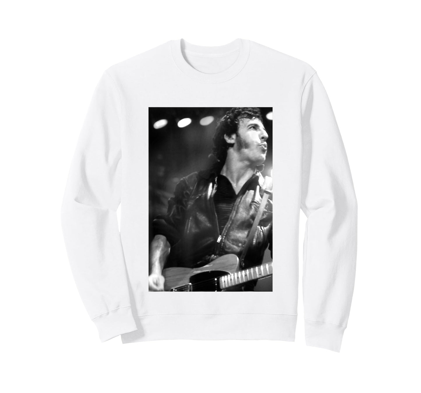 Bruce Springsteen Live On Stage by Simon Fowler T-Shirt