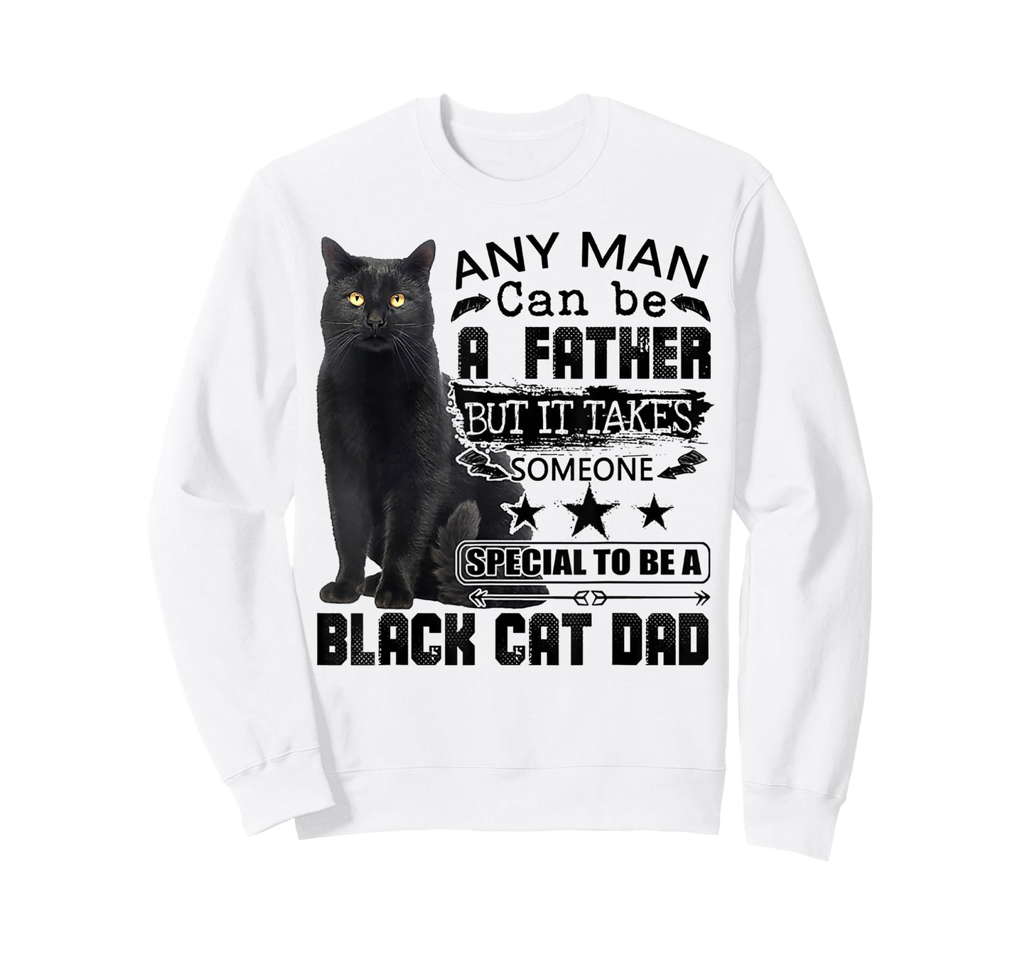 It Takes Someone Special To Be A Black Cat Dad T-Shirt