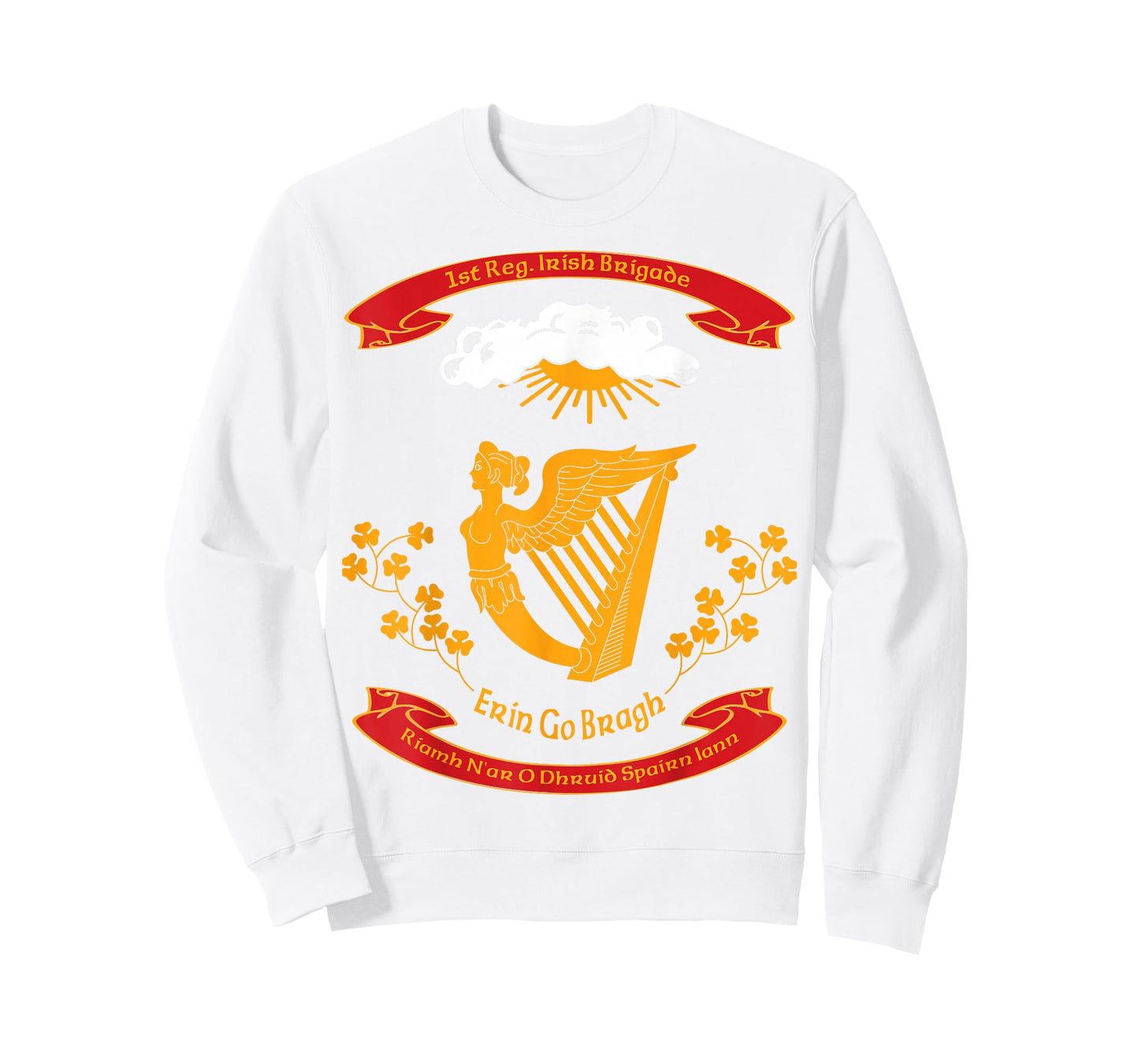 1987 Designs Civil War Era 1st Irish Brigade Flag T-Shirt