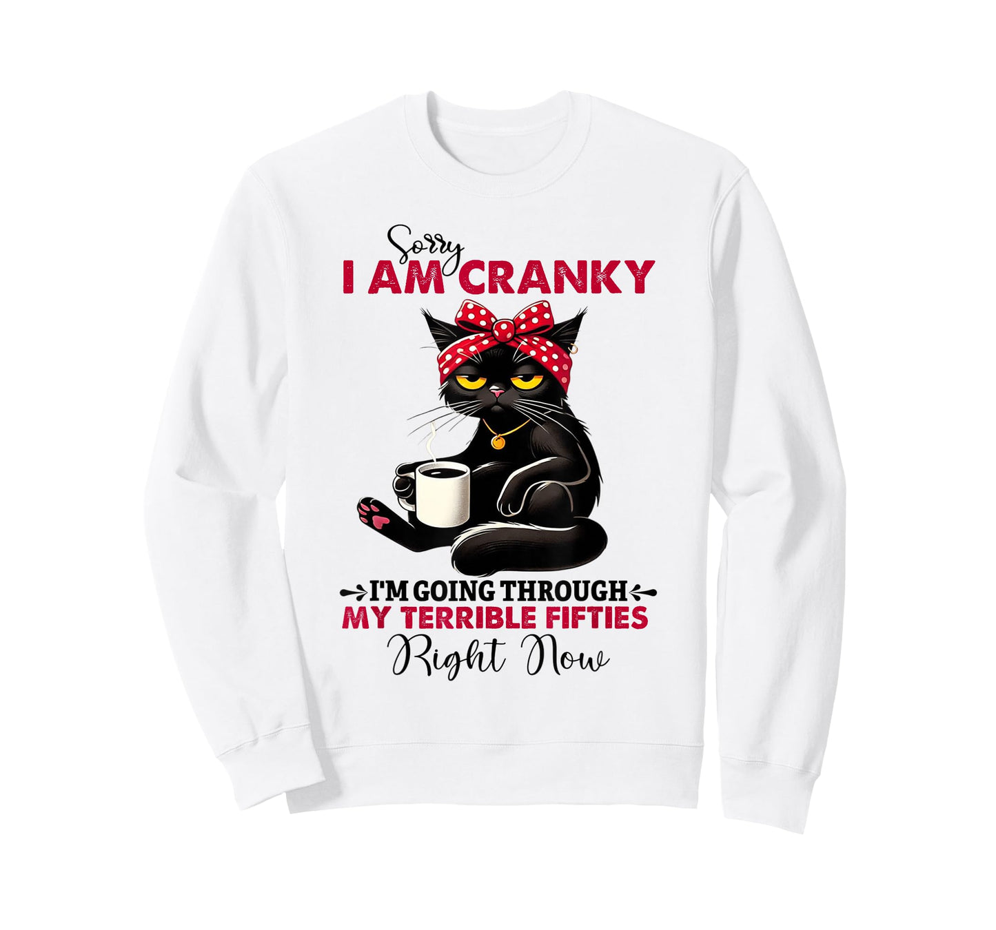 Sorry I'm cranky I'm going through my terrible fifties right T-Shirt