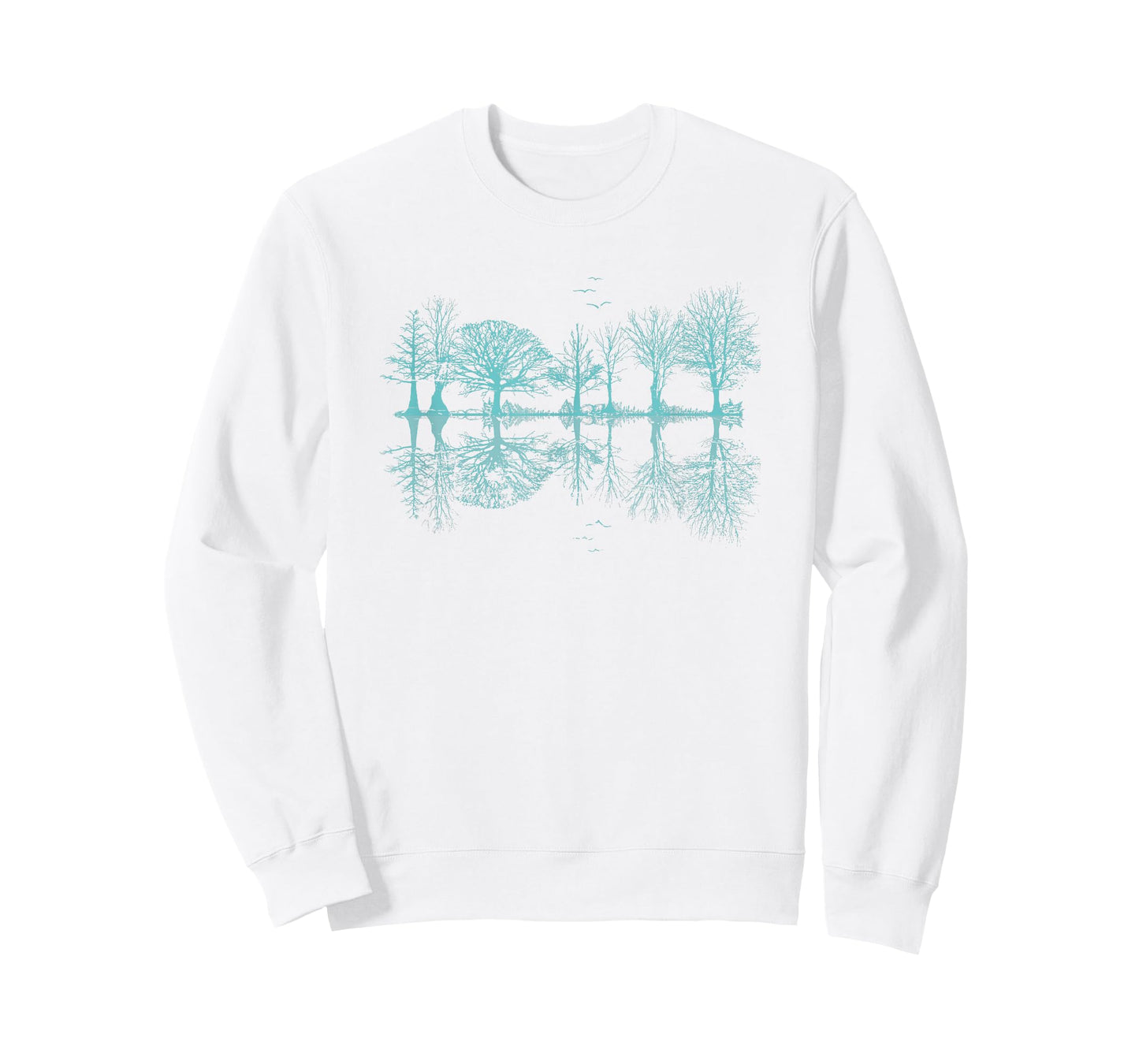 Outdoor Forest Trees Reflection Wildlife Nature T-Shirt