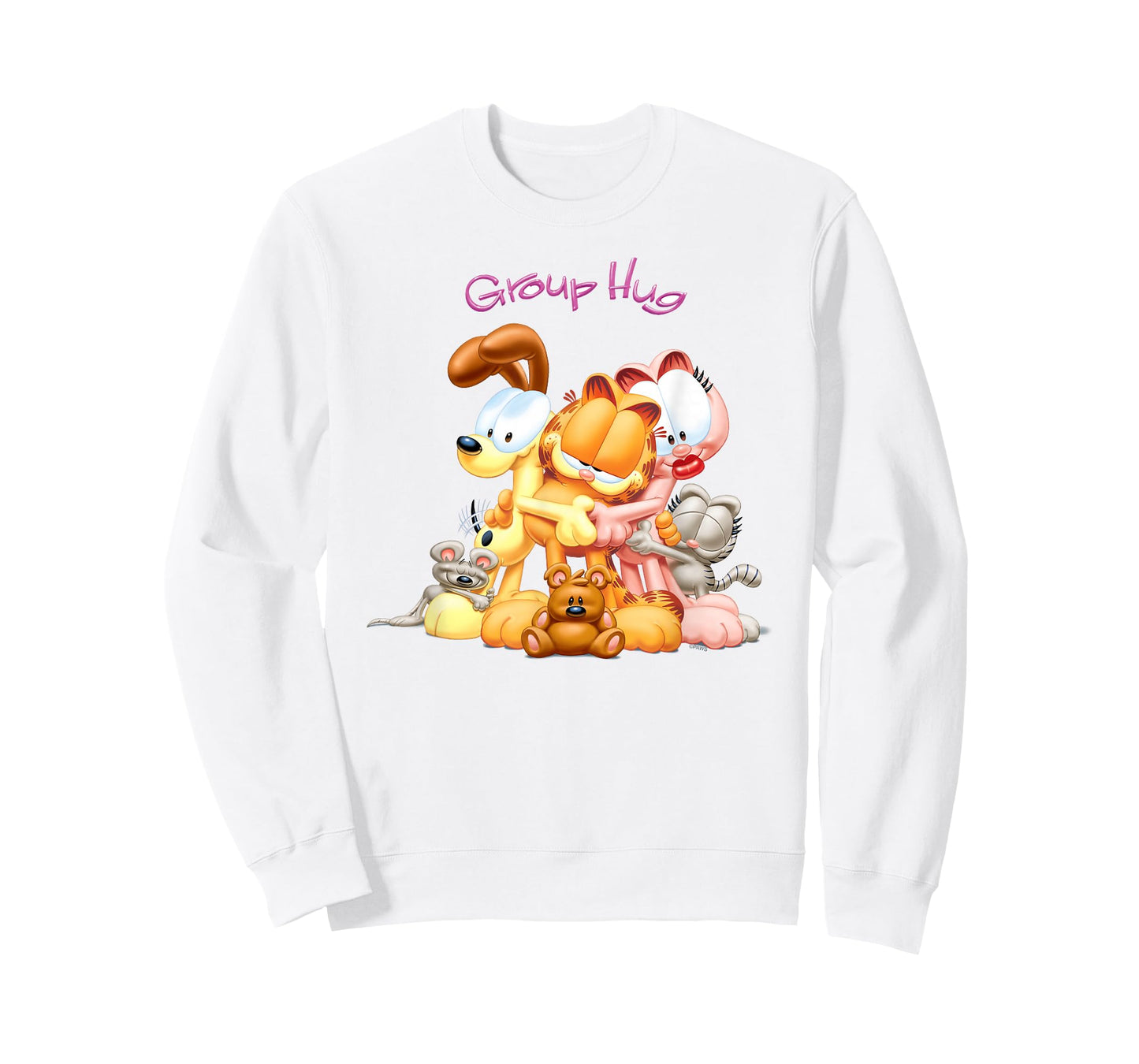 Garfield Group Hug 3D Cat Cartoon T-Shirt
